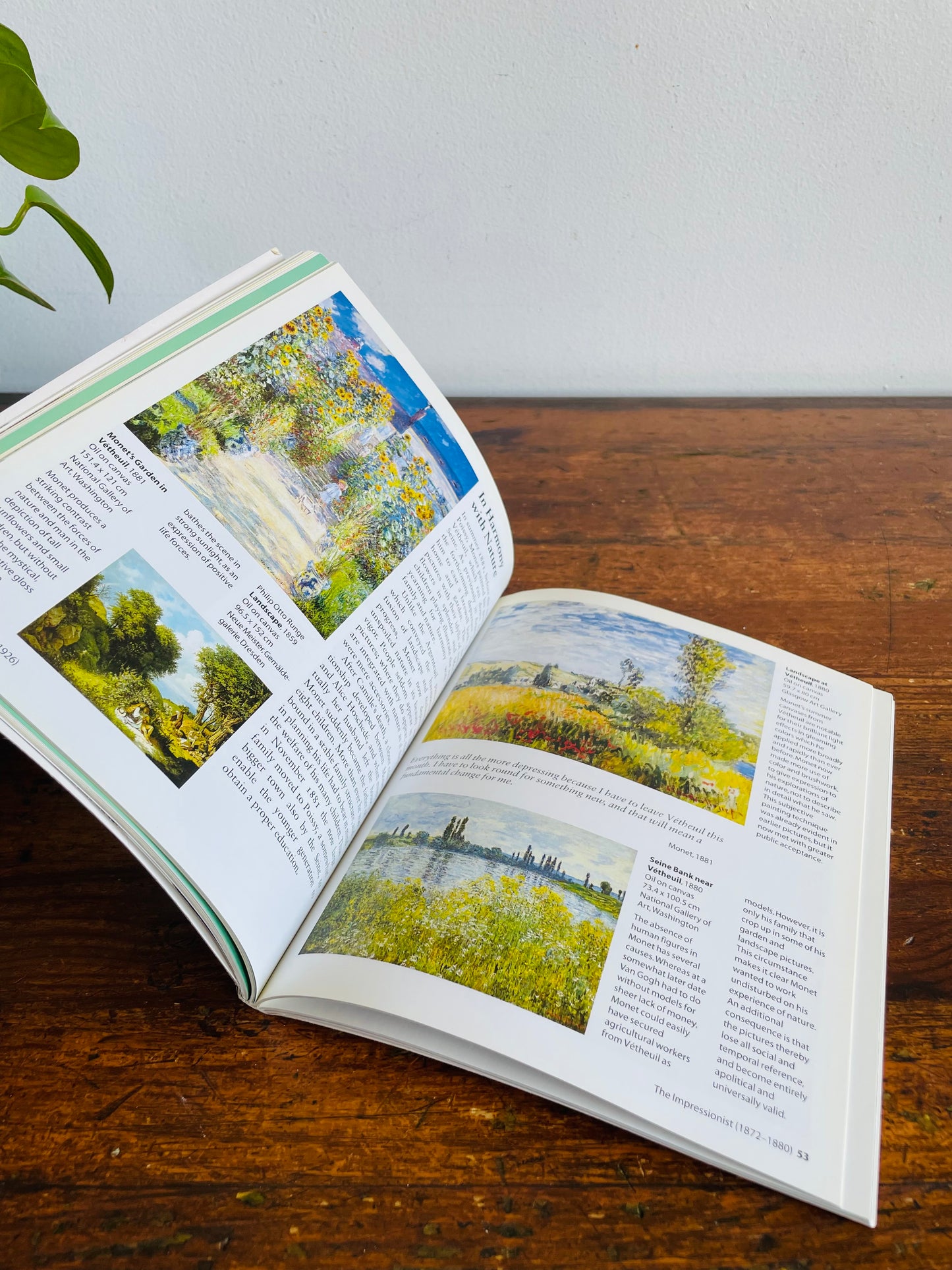 Vintage Art in Focus Claude Monet: Life & Work Art Book by Birgit Zeidler (2000)