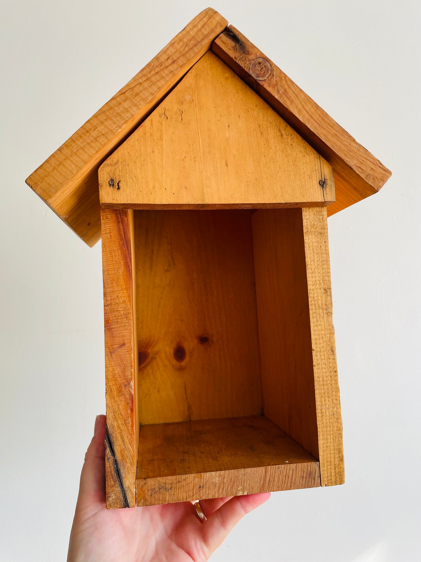 Wood Birdhouse Nesting Box