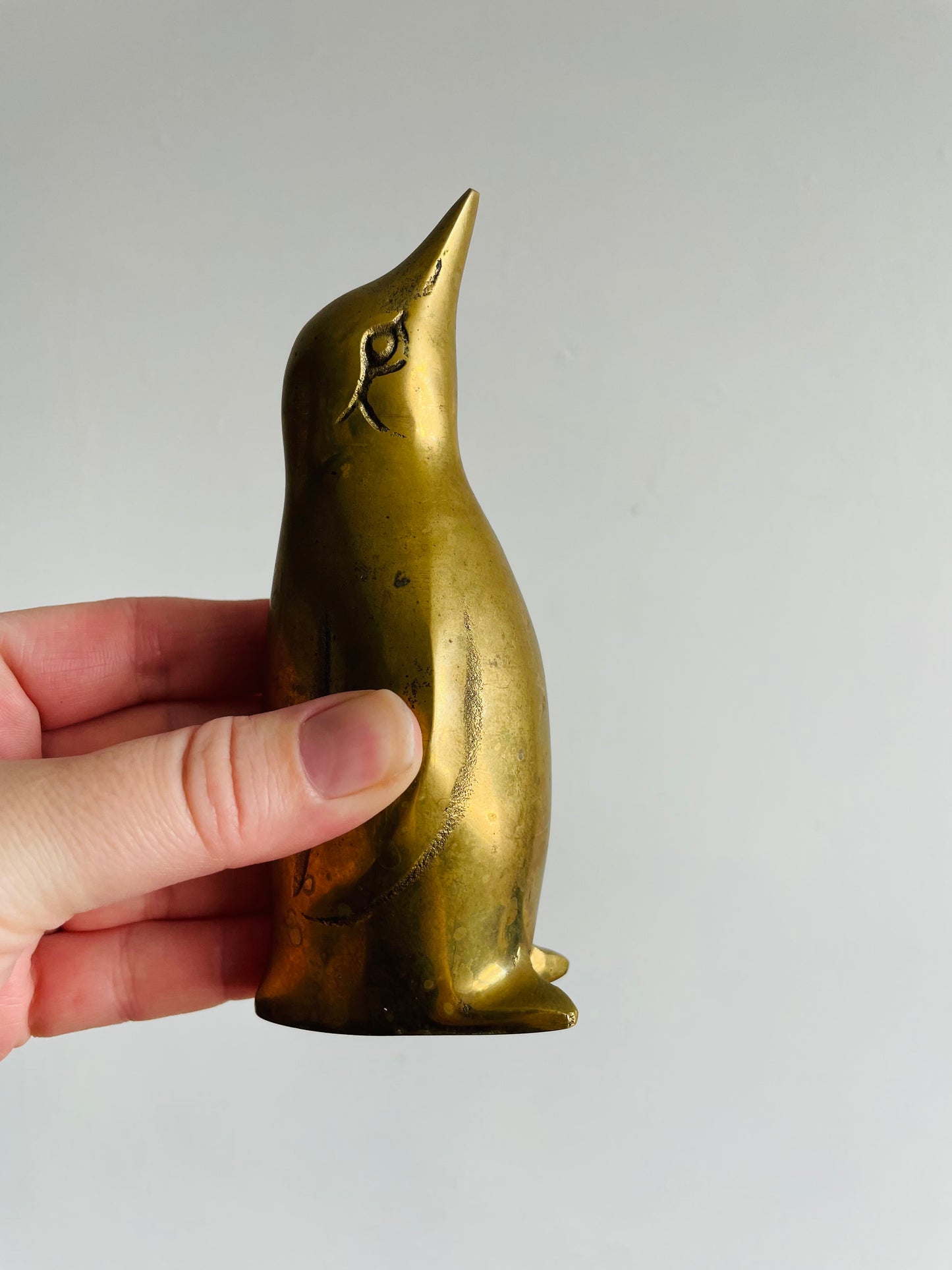 Solid Brass Penguin