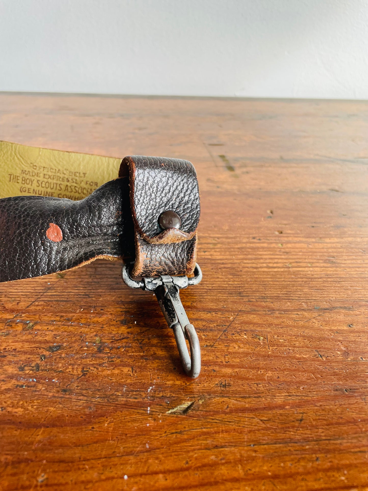 Official Belt Made Expressly for The Boy Scouts Association - Genuine Cowhide - Size 30 - Boy Scouts of Canada