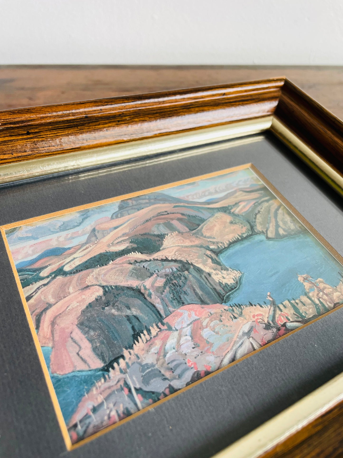 Framed Arthur Lismer Print - October on the North Shore of Lake Superior - The Group of Seven