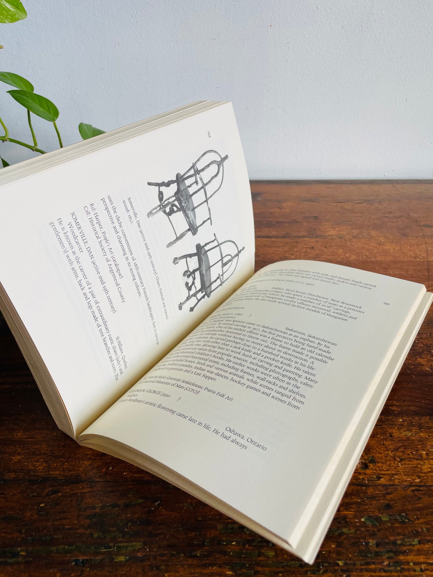 Vintage A Compendium of Canadian Folk Artists Book by Terry Kobayashi & Michael Bird (1985)