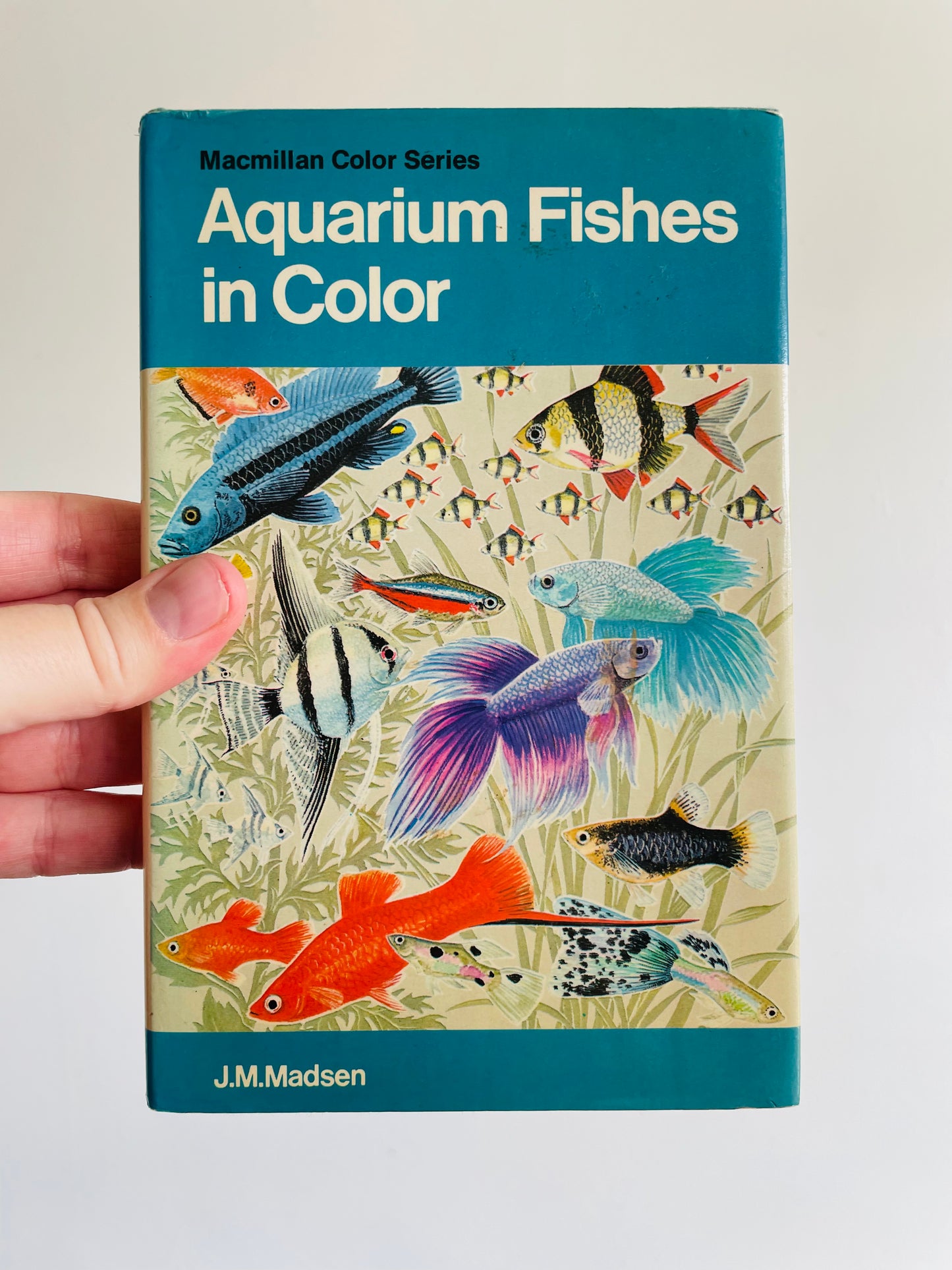 Macmillan Color Series - Aquarium Fishes in Color Hardcover Book by J. M. Madsen (1975)