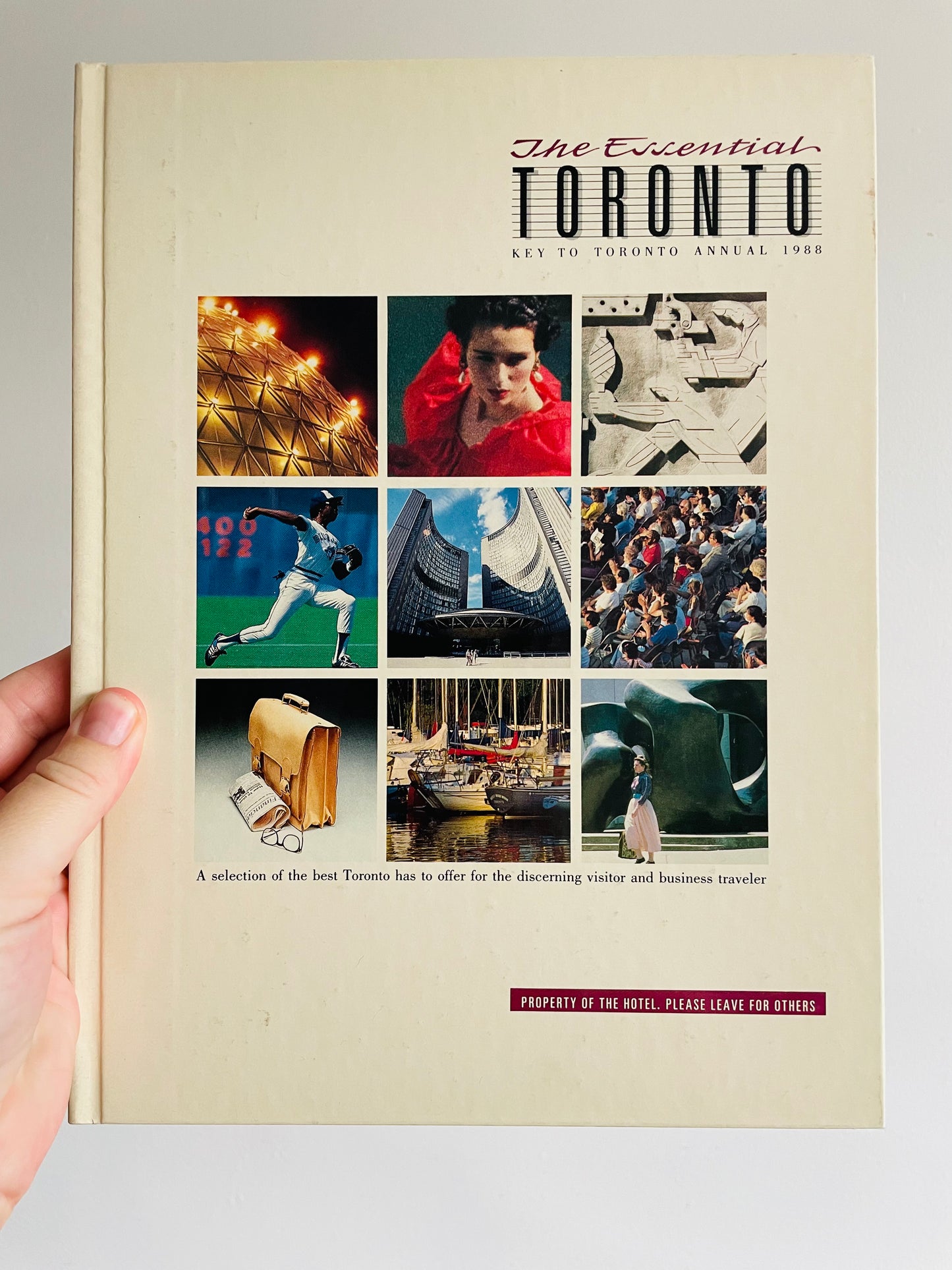 The Essential Toronto: Key to Toronto Annual 1988 Hardcover Book