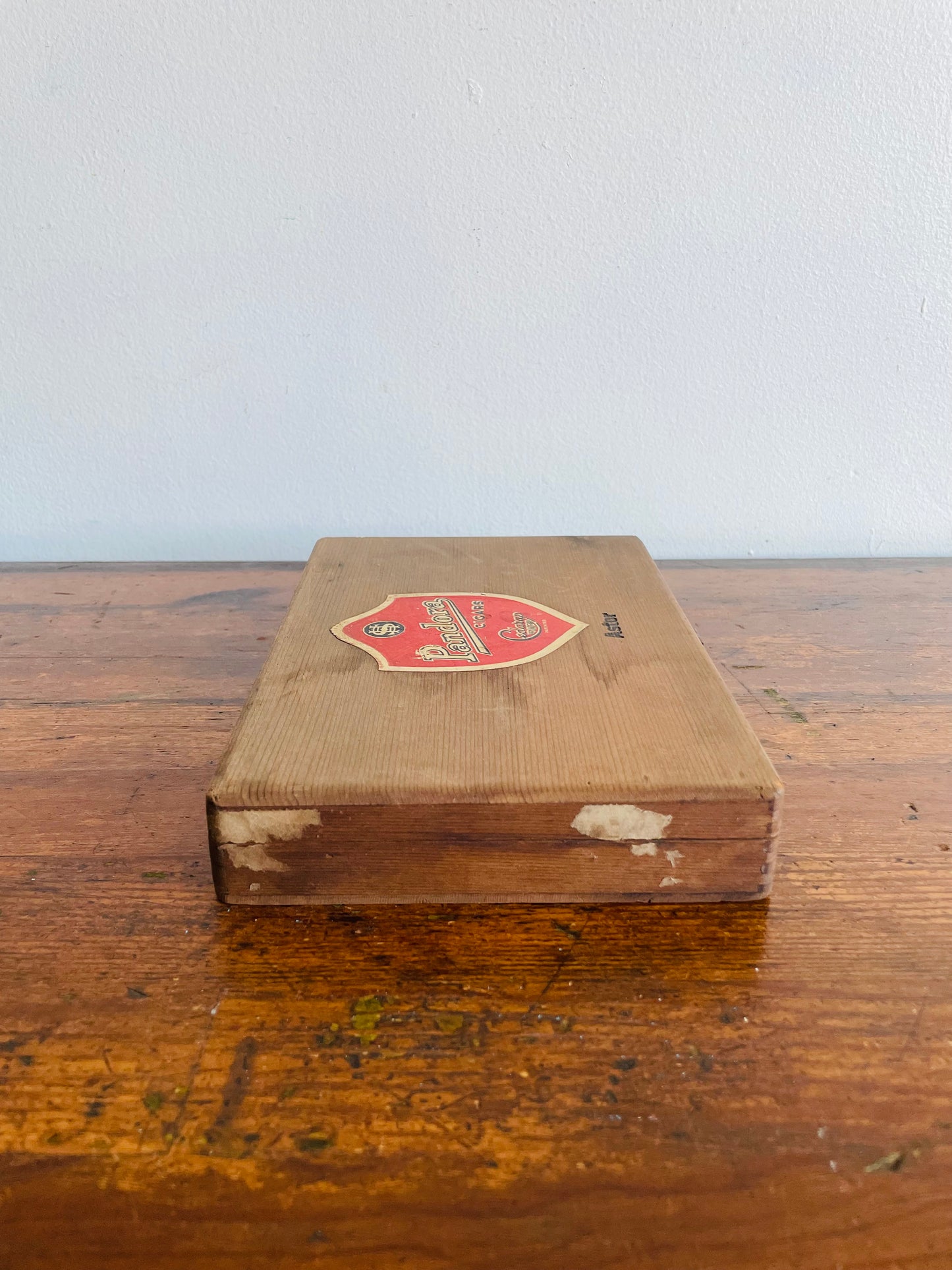 Pandora Cigars Wood Cigar Box with Latch Lid - Astor H. Simon & Sons Limited