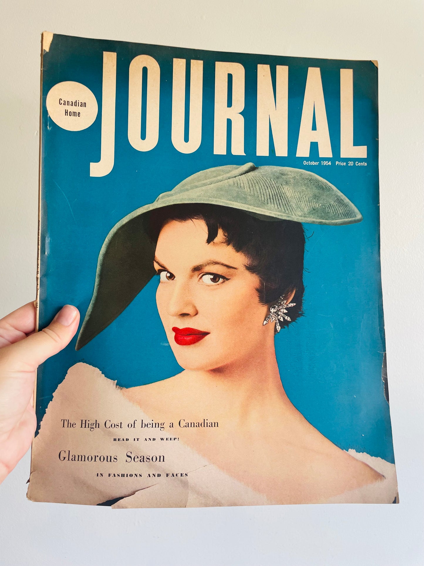 Canadian Home Journal Magazine - October 1954