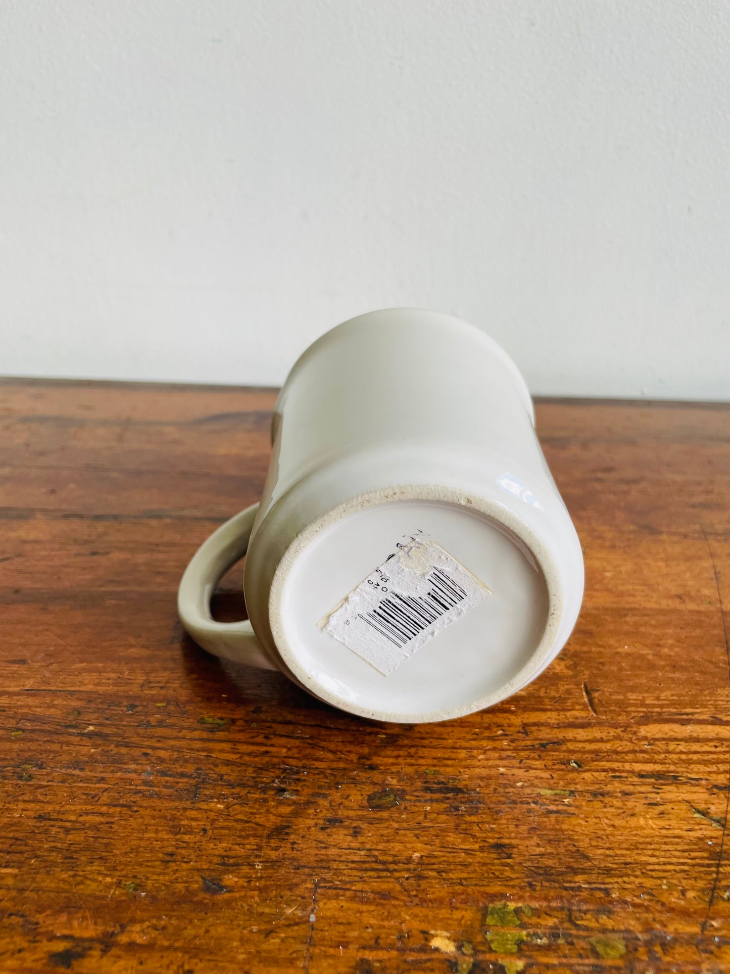 White Florida Mug with Orange Fruit Design - Made in Japan