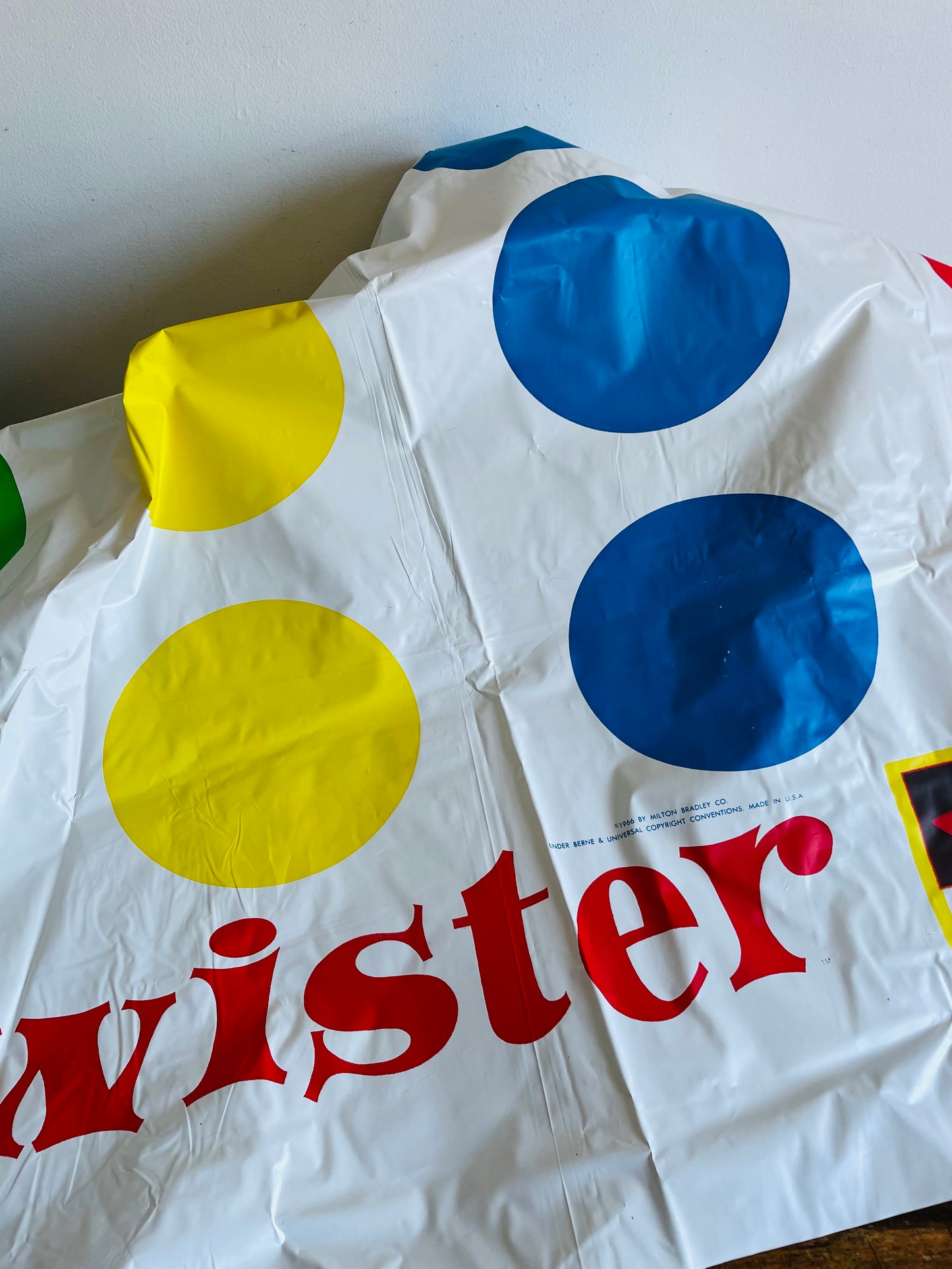 1966 Twister Game - The Game That Ties You Up in Knots - Milton Bradley Canada