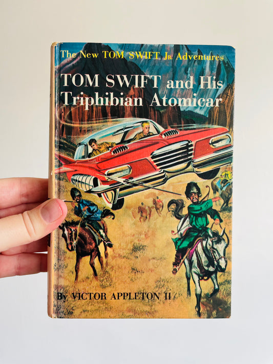 Tom Swift and His Triphibian Atomicar Hardcover Book by Victor Appleton II (1962)