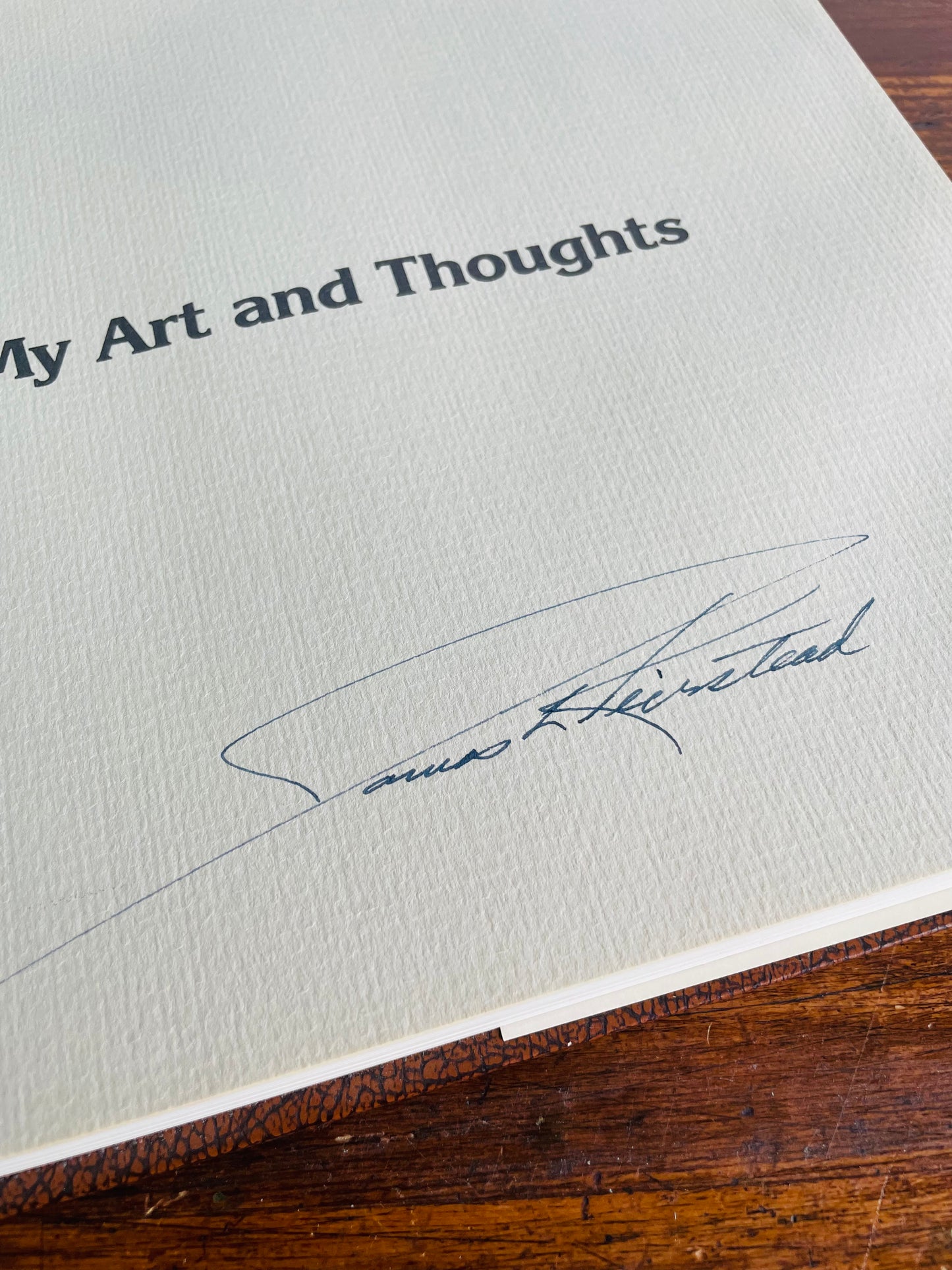 SIGNED COPY Keirstead: My Art & Thoughts Hardcover Book (1979)