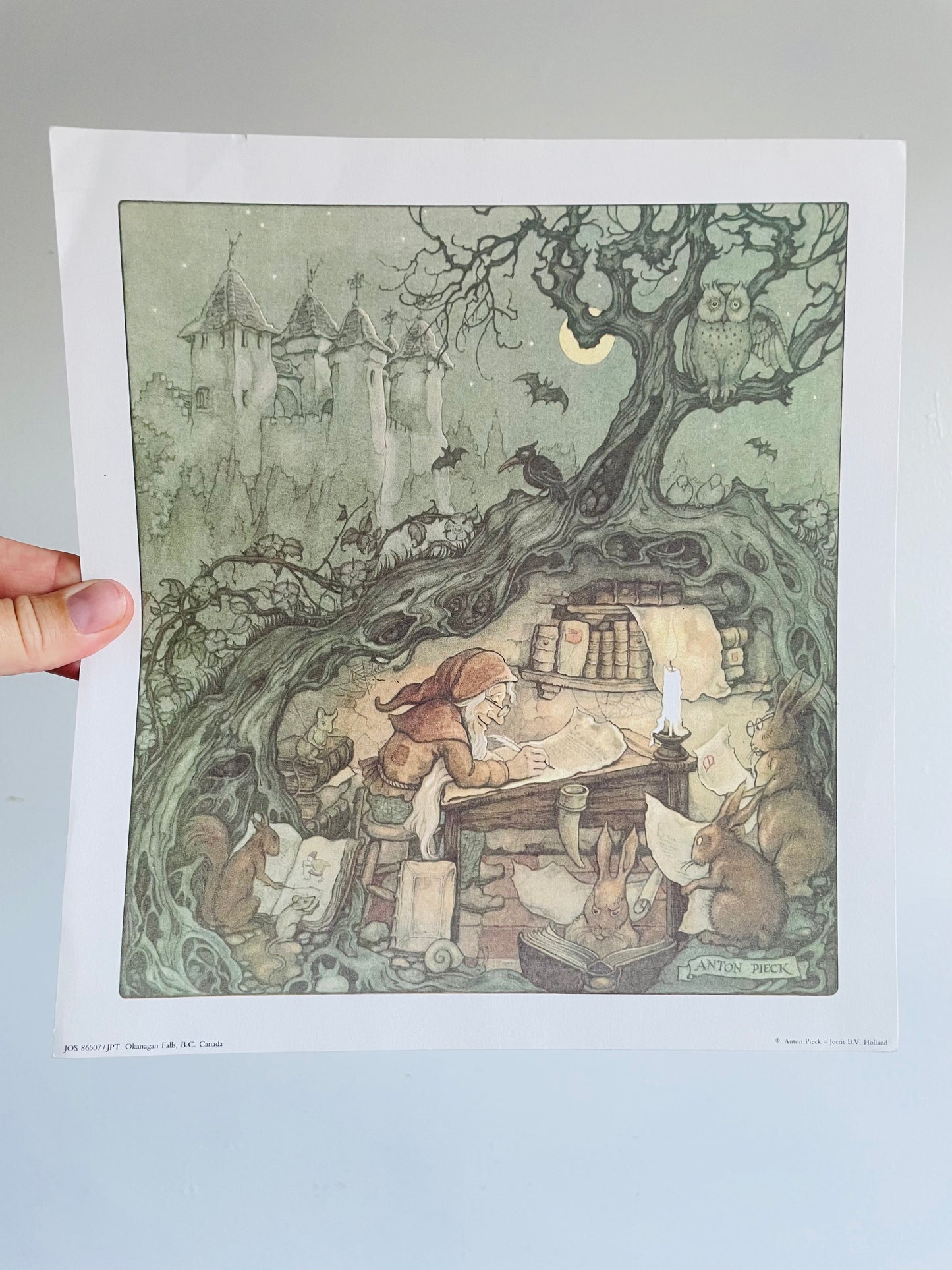 Anton Pieck Mythical Forest Print #3