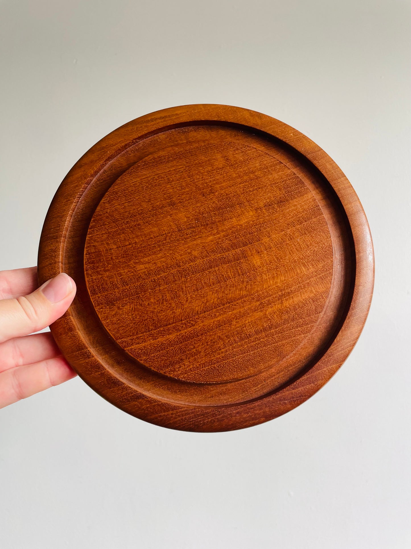 Original Thai Teak Wood Cheese Board Cloche Serving Platter