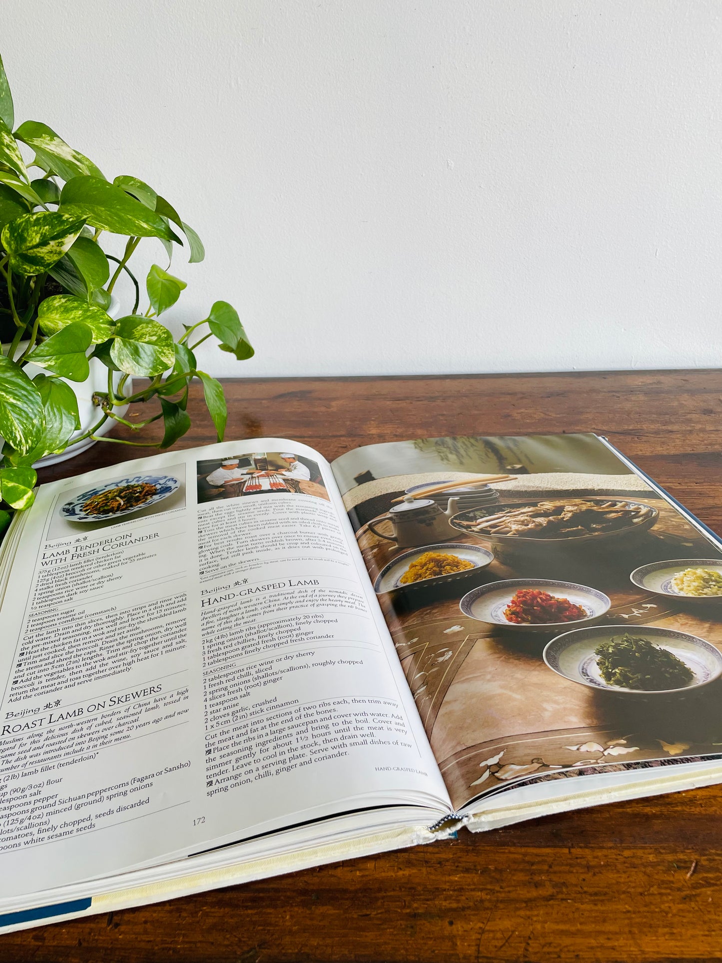 China: The Beautiful Cookbook - Giant Hardcover Book with Photos (1992)