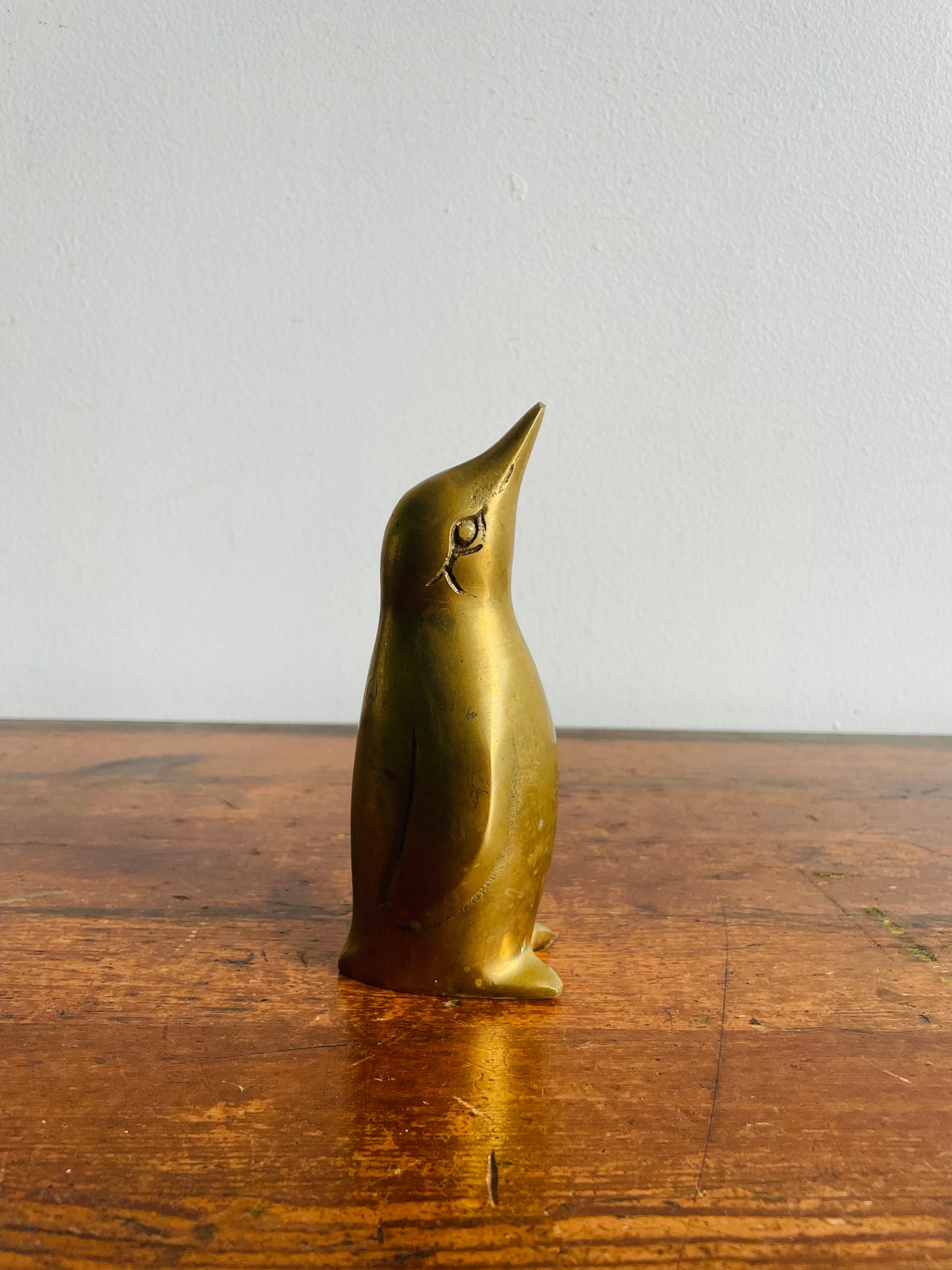 Solid Brass Penguin