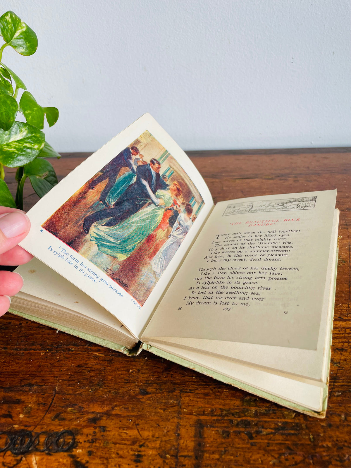 Antique E.W. Wilcox Poetry Hardcover Pocket Book  - Maurine And Other Poems - Collins' Clear-Type Press