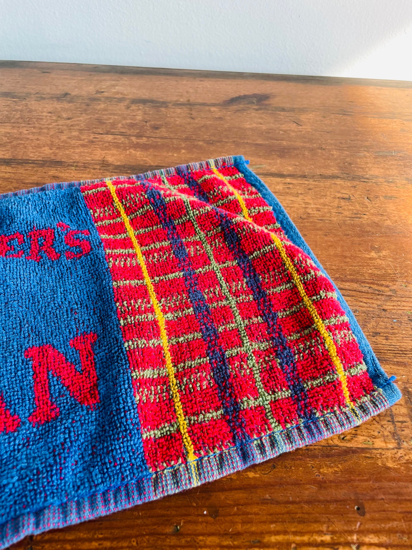 Wm. Younger's Tartan Ale Hand Towel - Edinburgh, Scotland Brewery