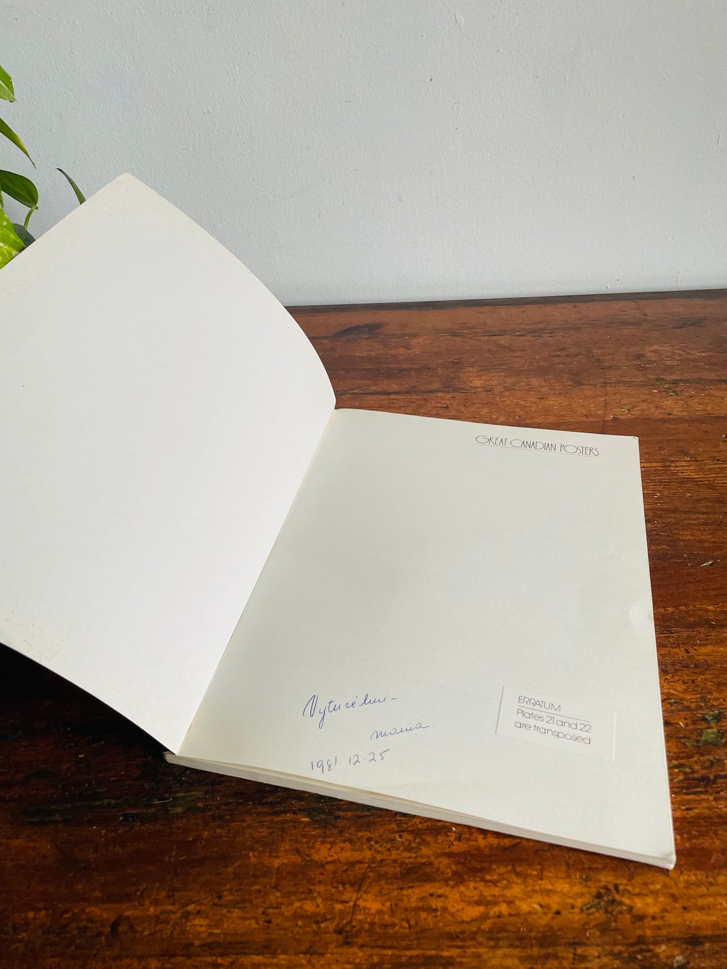 Vintage Great Canadian Posters Art Book - Selected by Theo Dimson - Oxford University Press (1979)