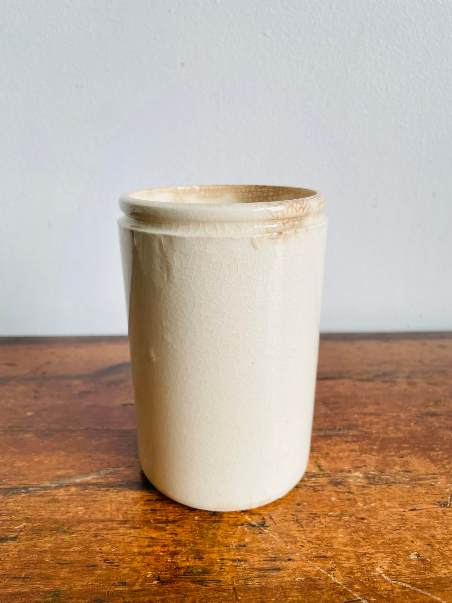 Antique Vintage James Keiller & Son Ltd. Dundee Orange Marmalade Scottish Stoneware Crock - From Between 1875-1928