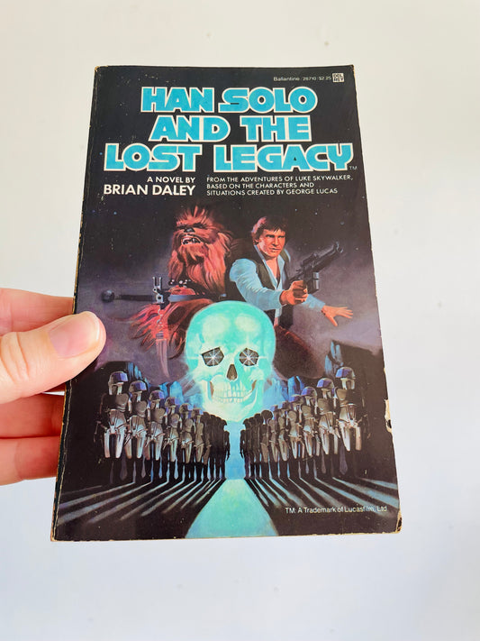 Vintage Han Solo And The Lost Legacy Star Wars Paperback Book by Brian Daley (1980)