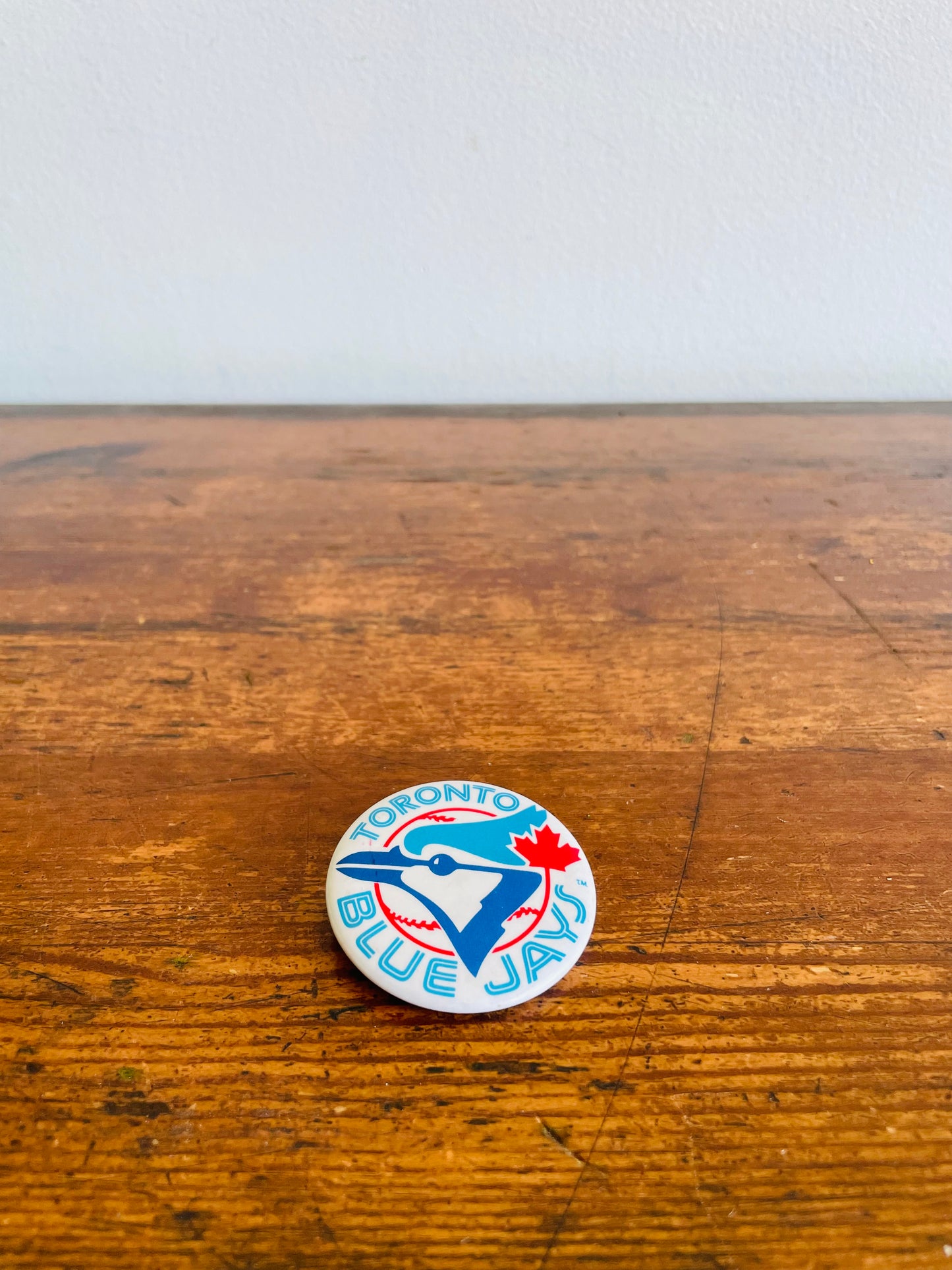 Small Toronto Blue Jays Baseball Button Pin