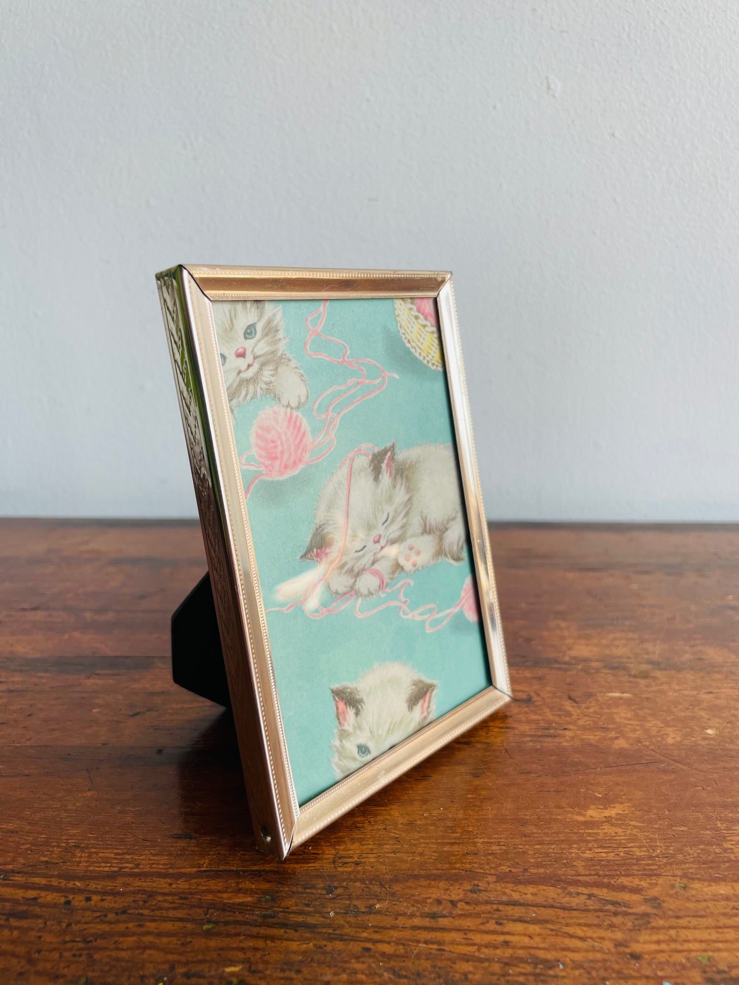 Small Silver Metal Picture Frame by Intercraft - Prop Backing