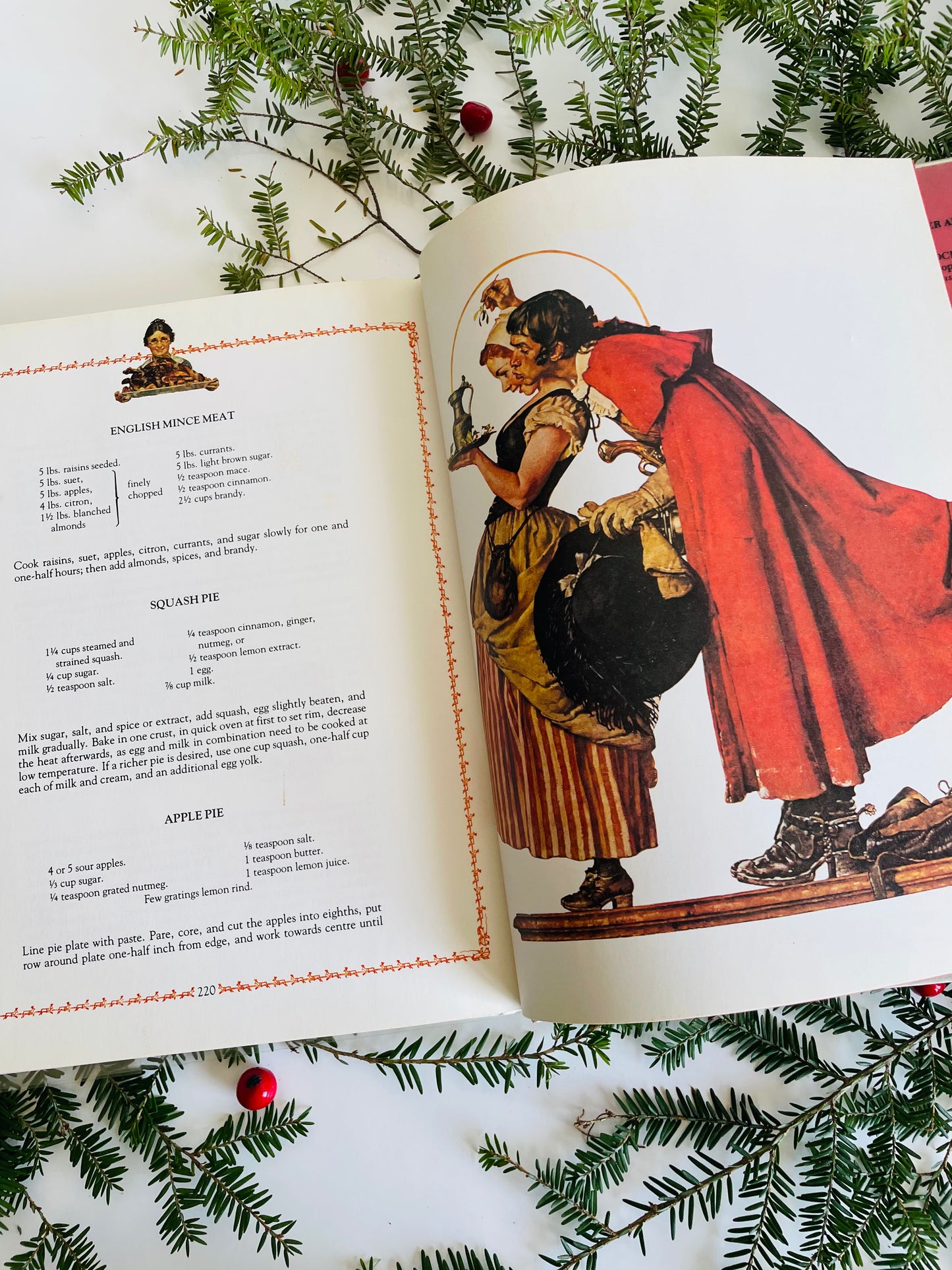 Norman Rockwell's Christmas Book - Hardcover - Carols, Stories, Poems, & Recollections (1977)