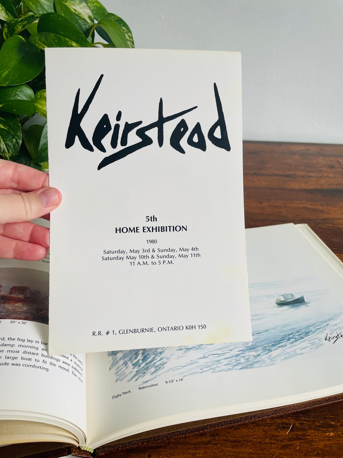 SIGNED COPY Keirstead: My Art & Thoughts Hardcover Book (1979)