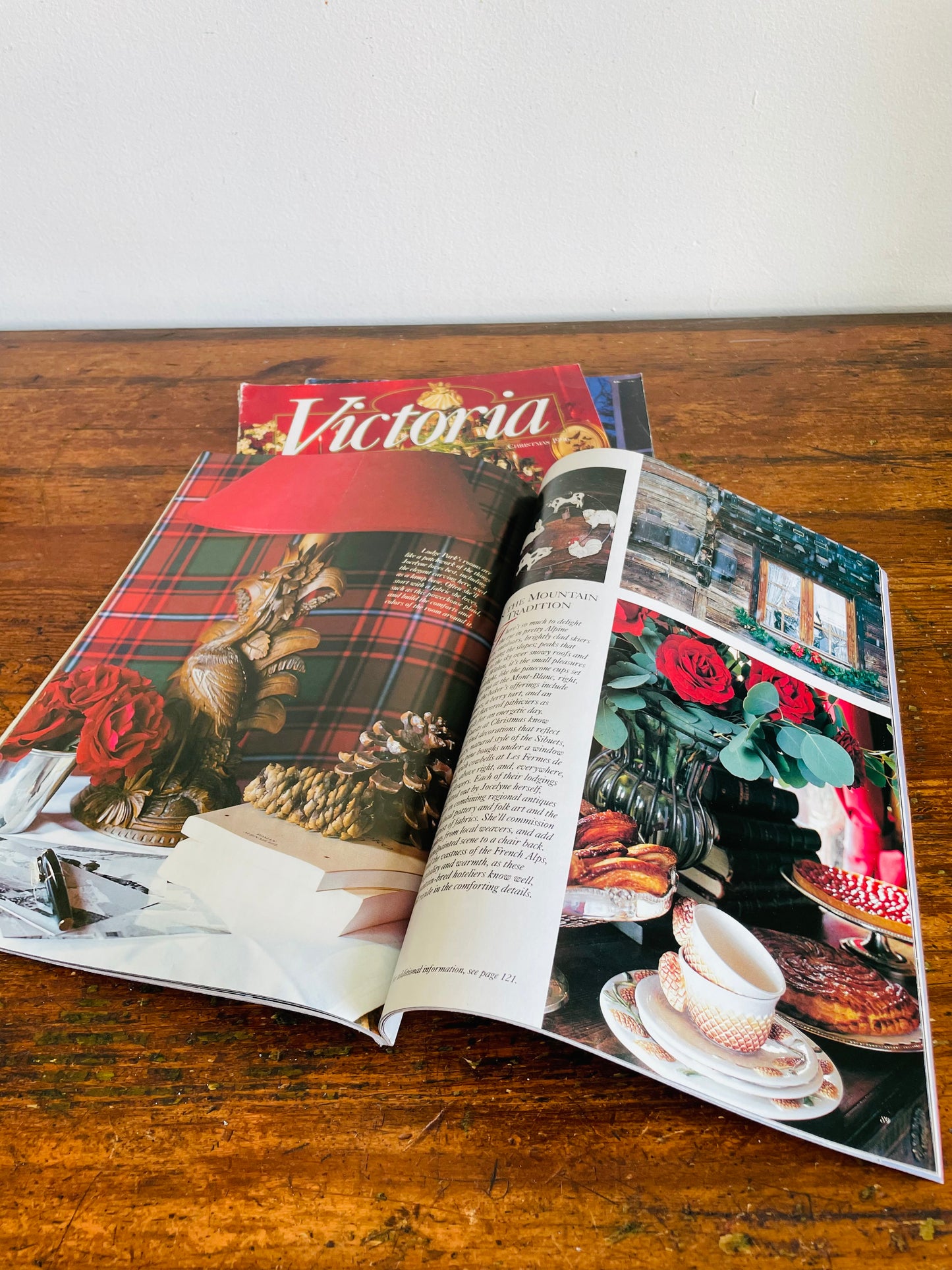 Vintage Collection of Victoria Christmas Magazines - December 1996, 1998, 1999 - Set of 3