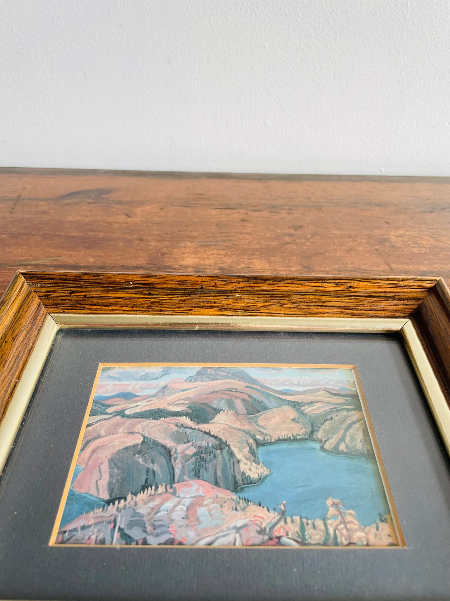 Framed Arthur Lismer Print - October on the North Shore of Lake Superior - The Group of Seven