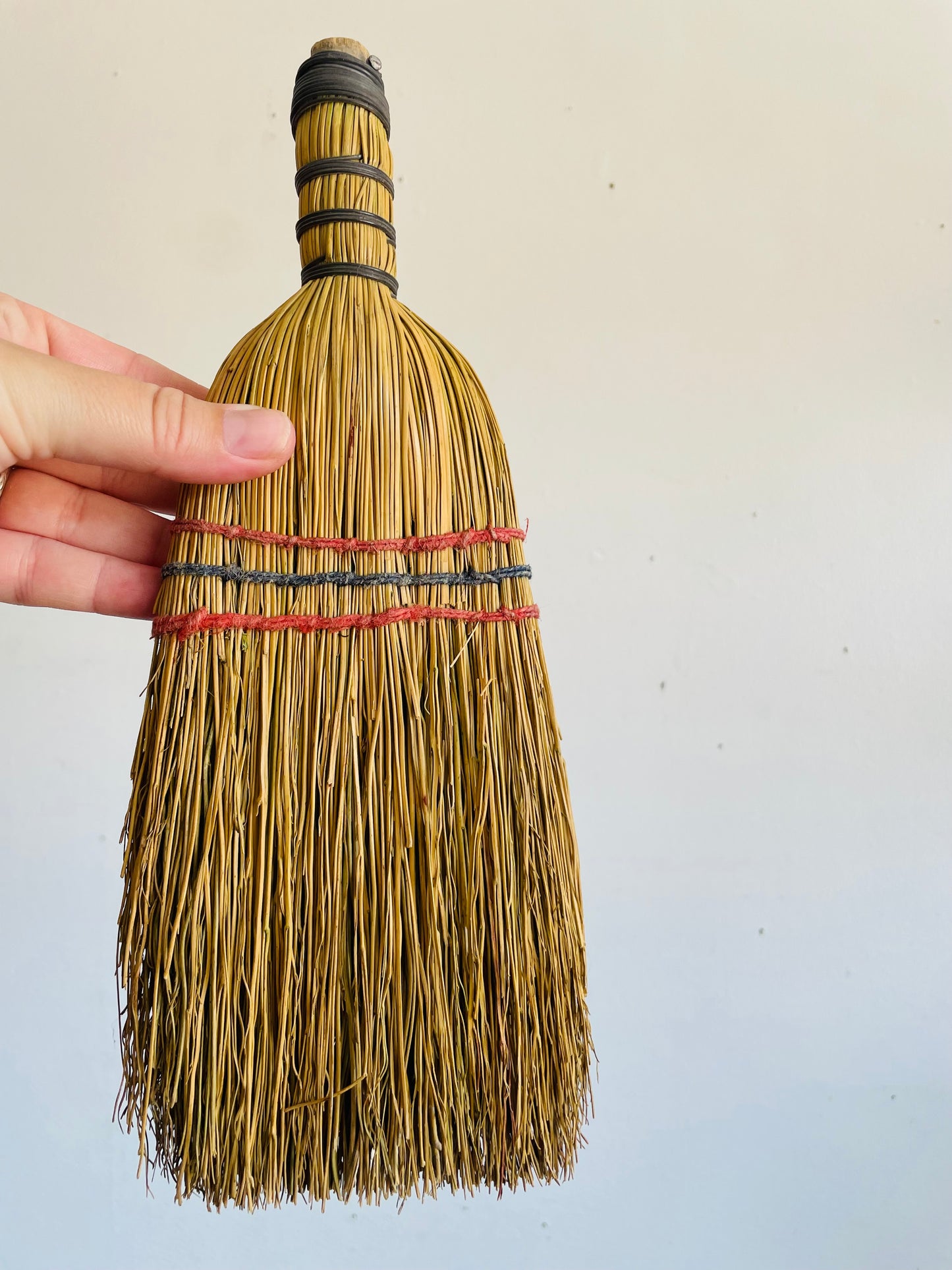 Vintage Straw Broom