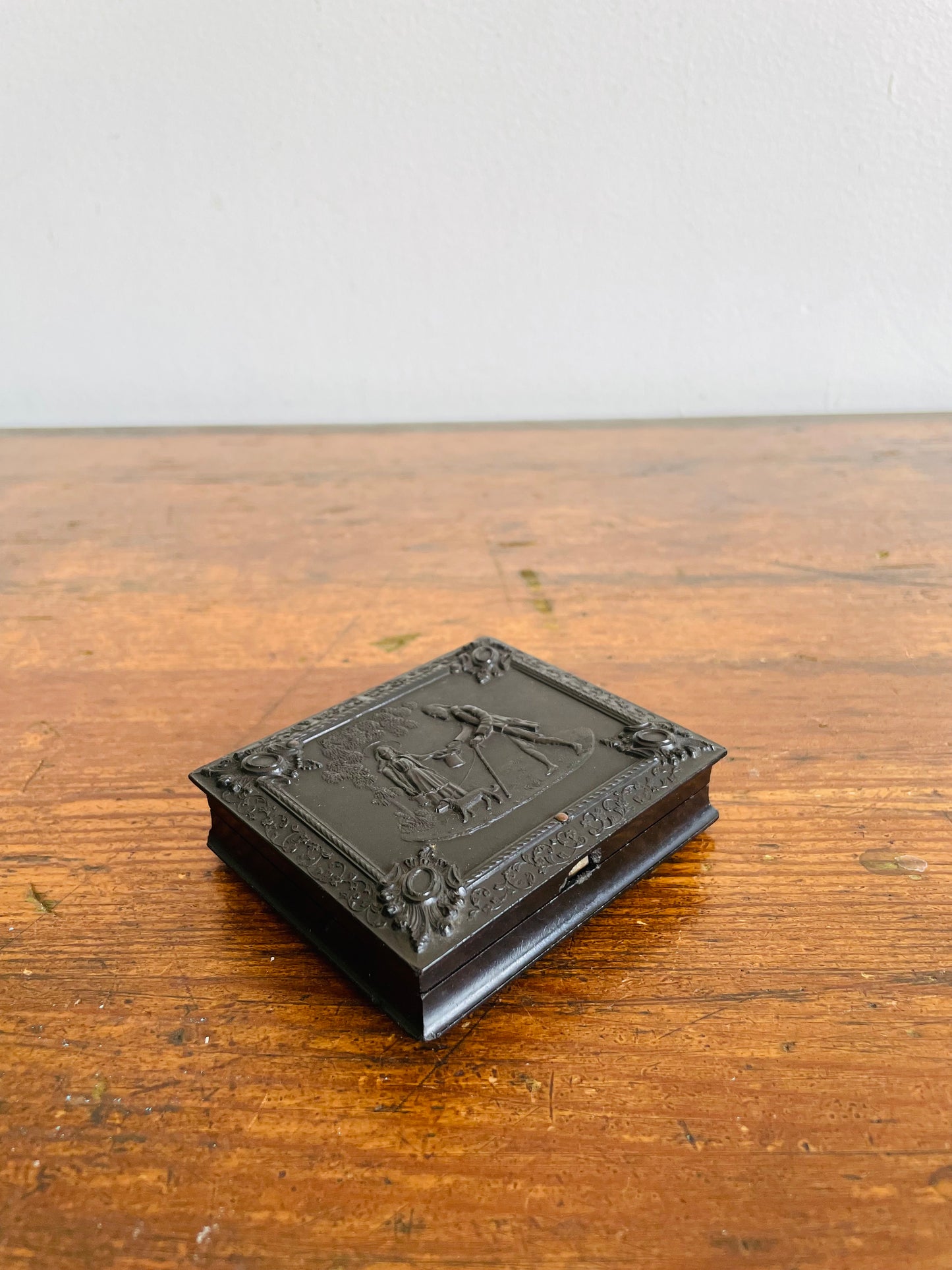 Antique 1857 Victorian Daguerreotype Photo Display Union Case - Littlefield, Parsons & Co. - Never Used