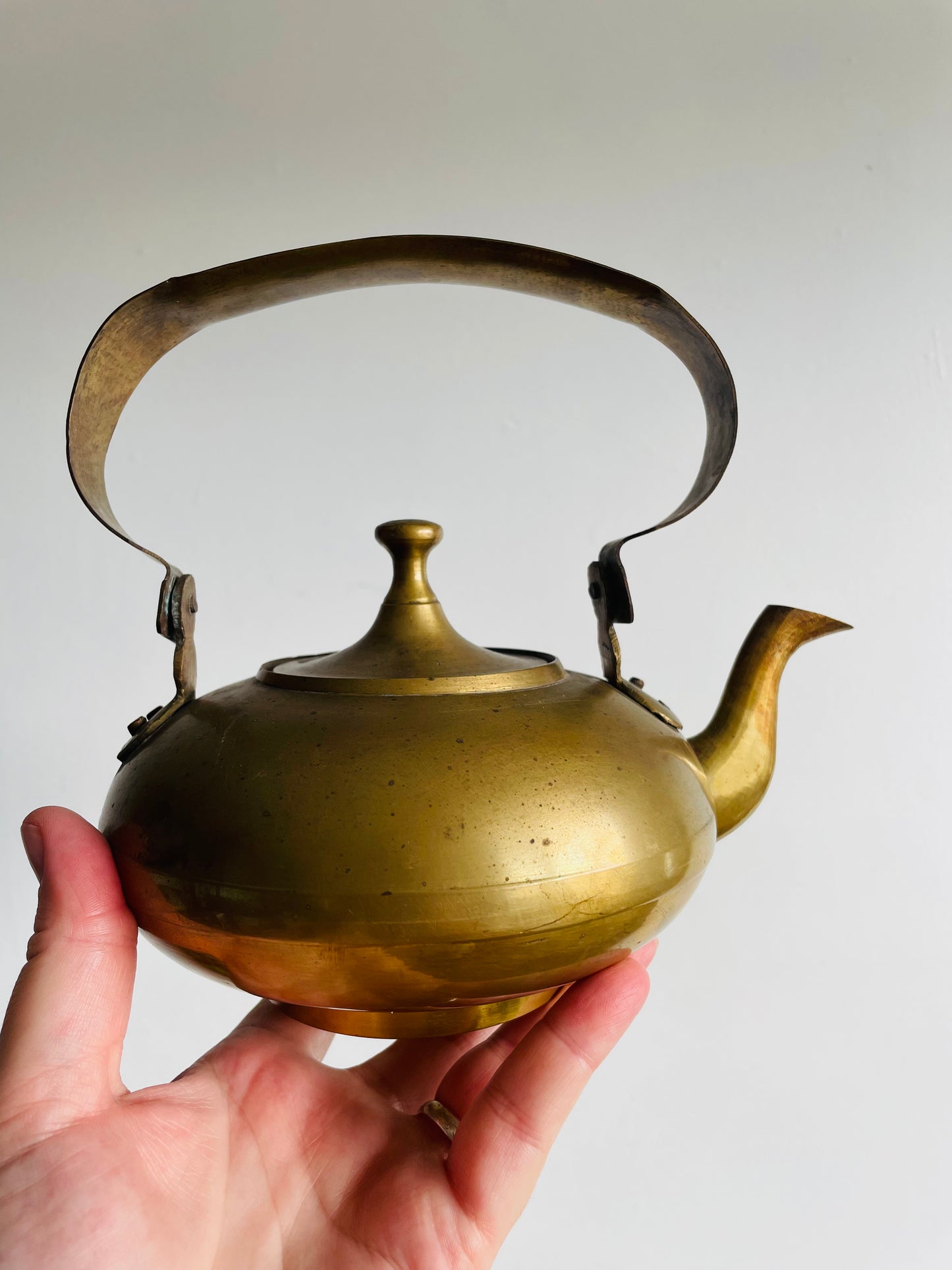 Solid Brass Teapot Kettle