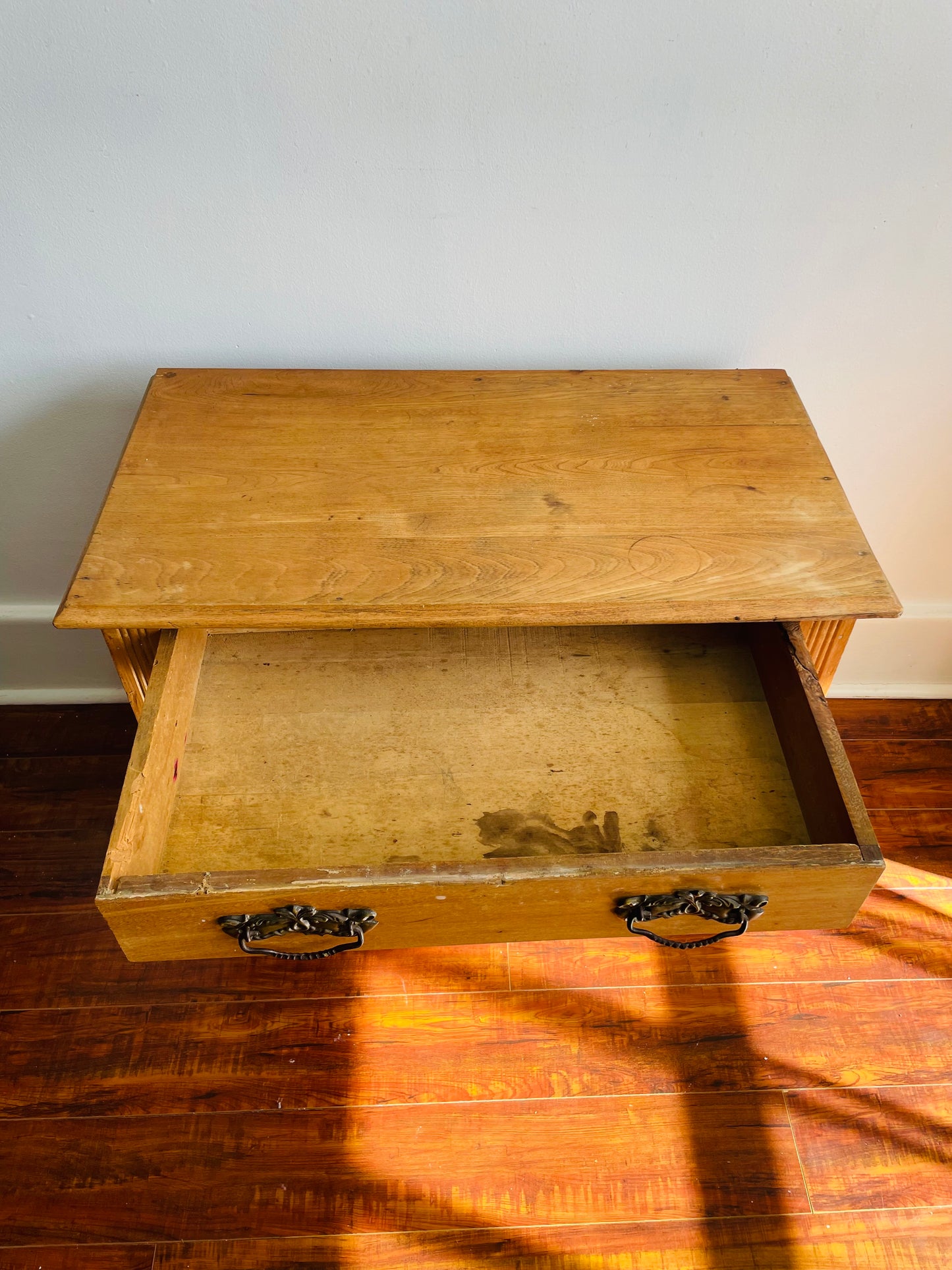 Antique 1800s Pine Wood Cabinet - Gilchrist Green & Co. Union Furniture Factory Wingham, Ontario - PICK-UP ONLY