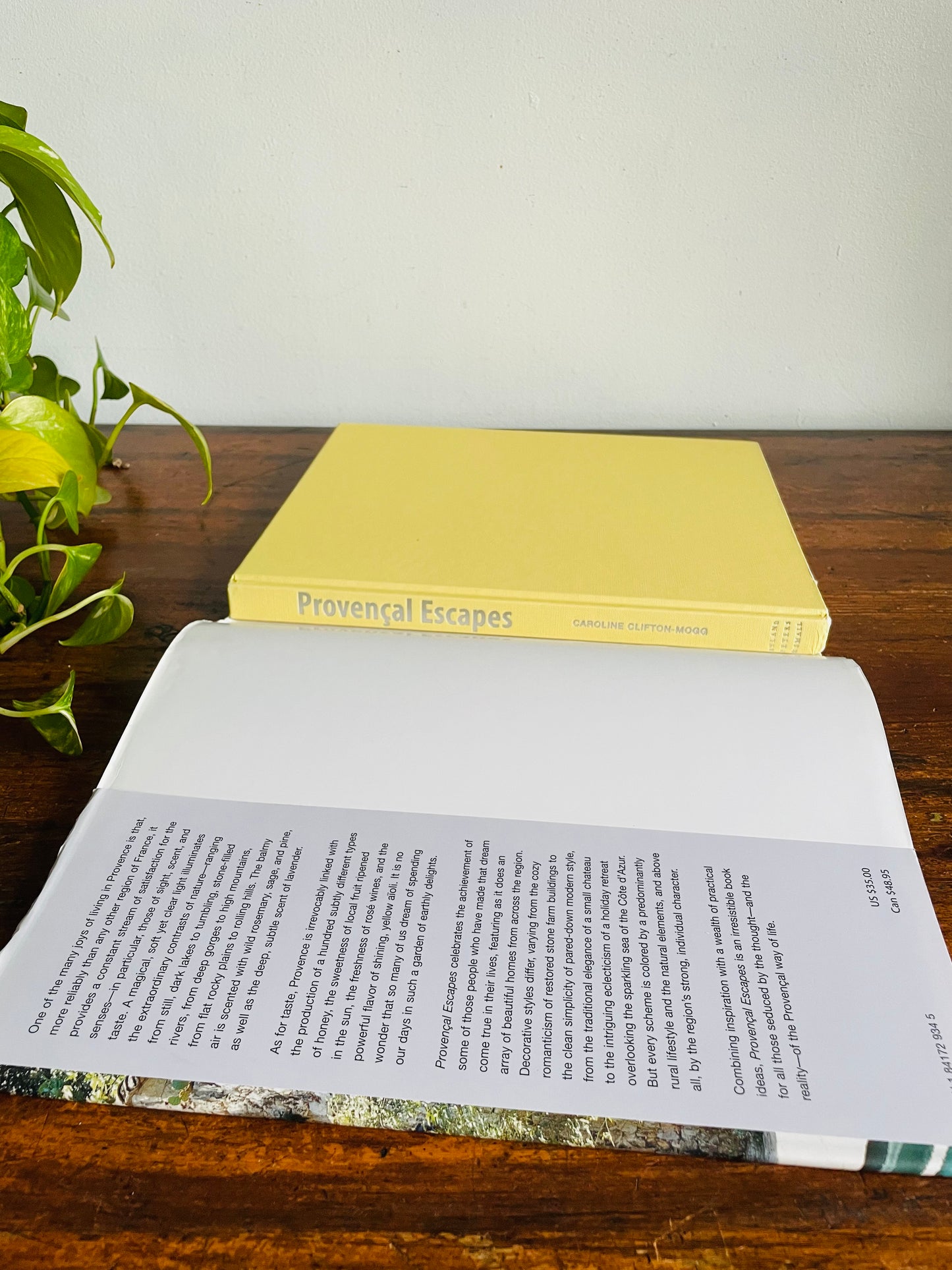 Vintage Provençal Escapes Hardcover Coffee Table Book by Caroline Clifton-Mogg - Inspirational Homes in Provence and the Côte d'Azur (2005)