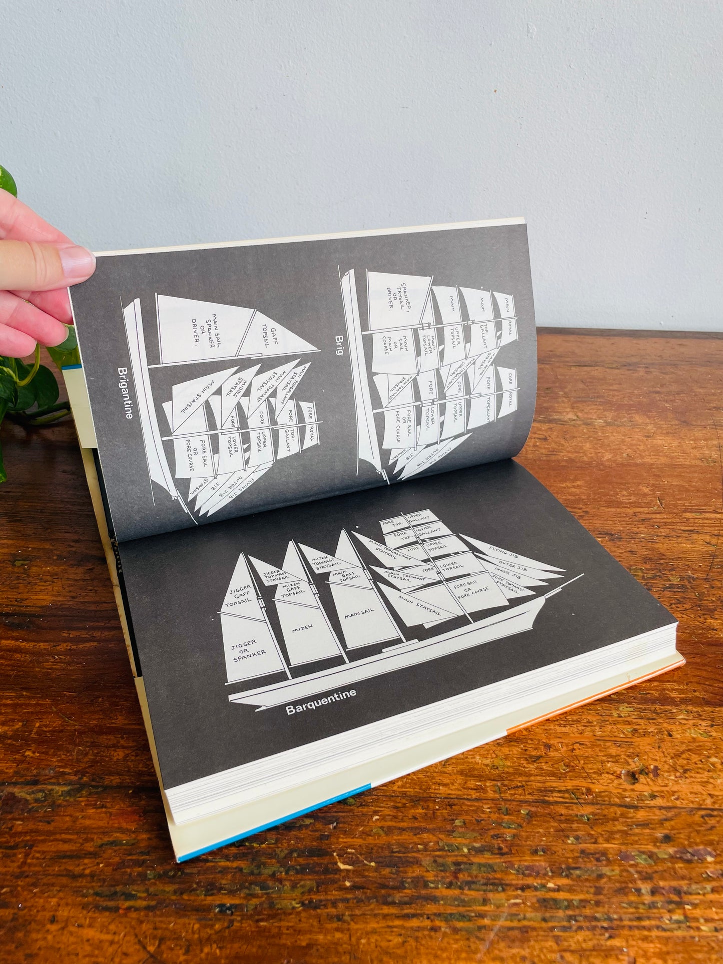 Vintage The Illustrated Encyclopedia of Boating Hardcover Book by Alan Lucas (1977)