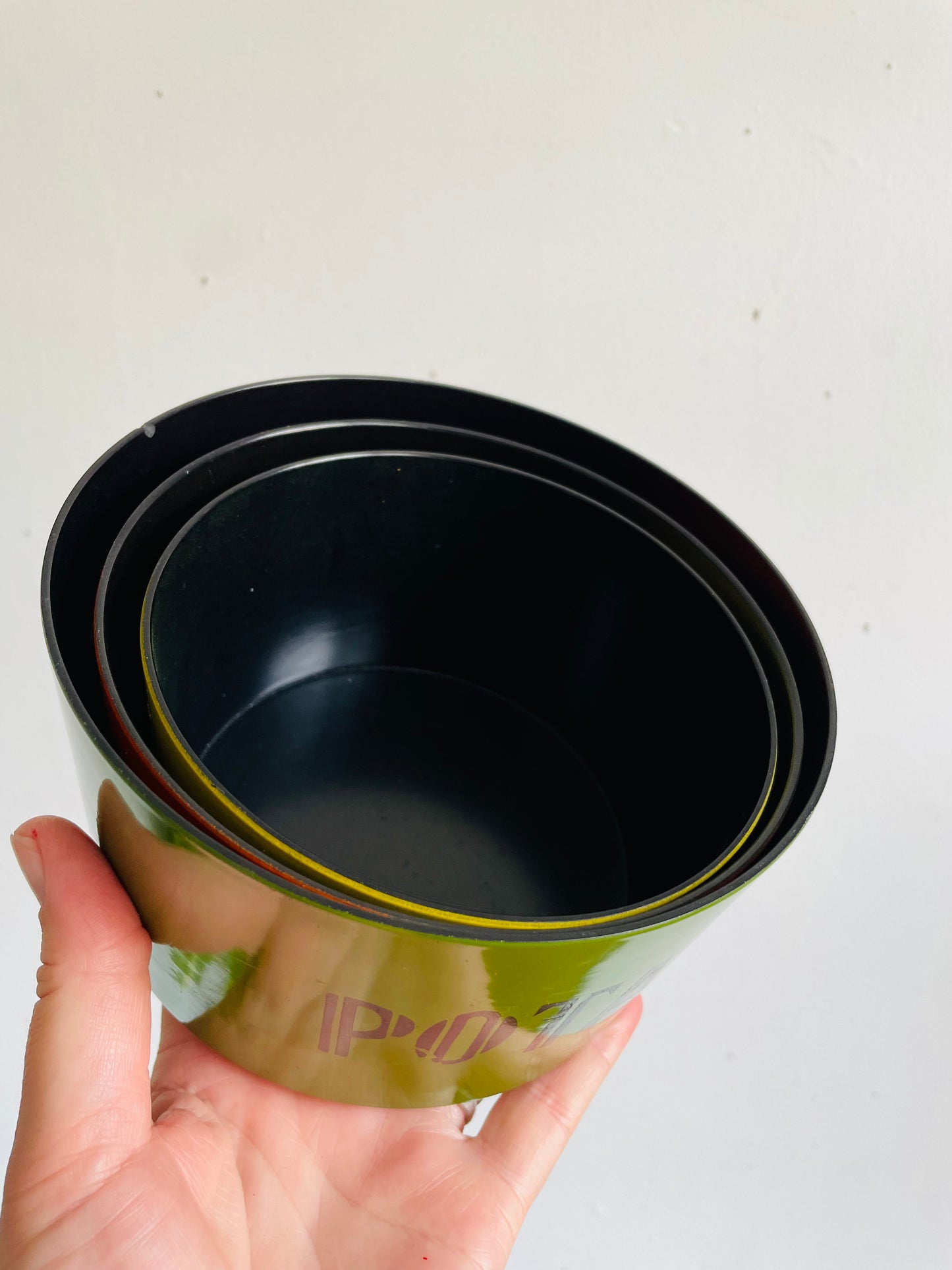 Vintage Mid-Century Modern Nesting Party Snack Bowls - Potato Chips, Pretzels & Snacks