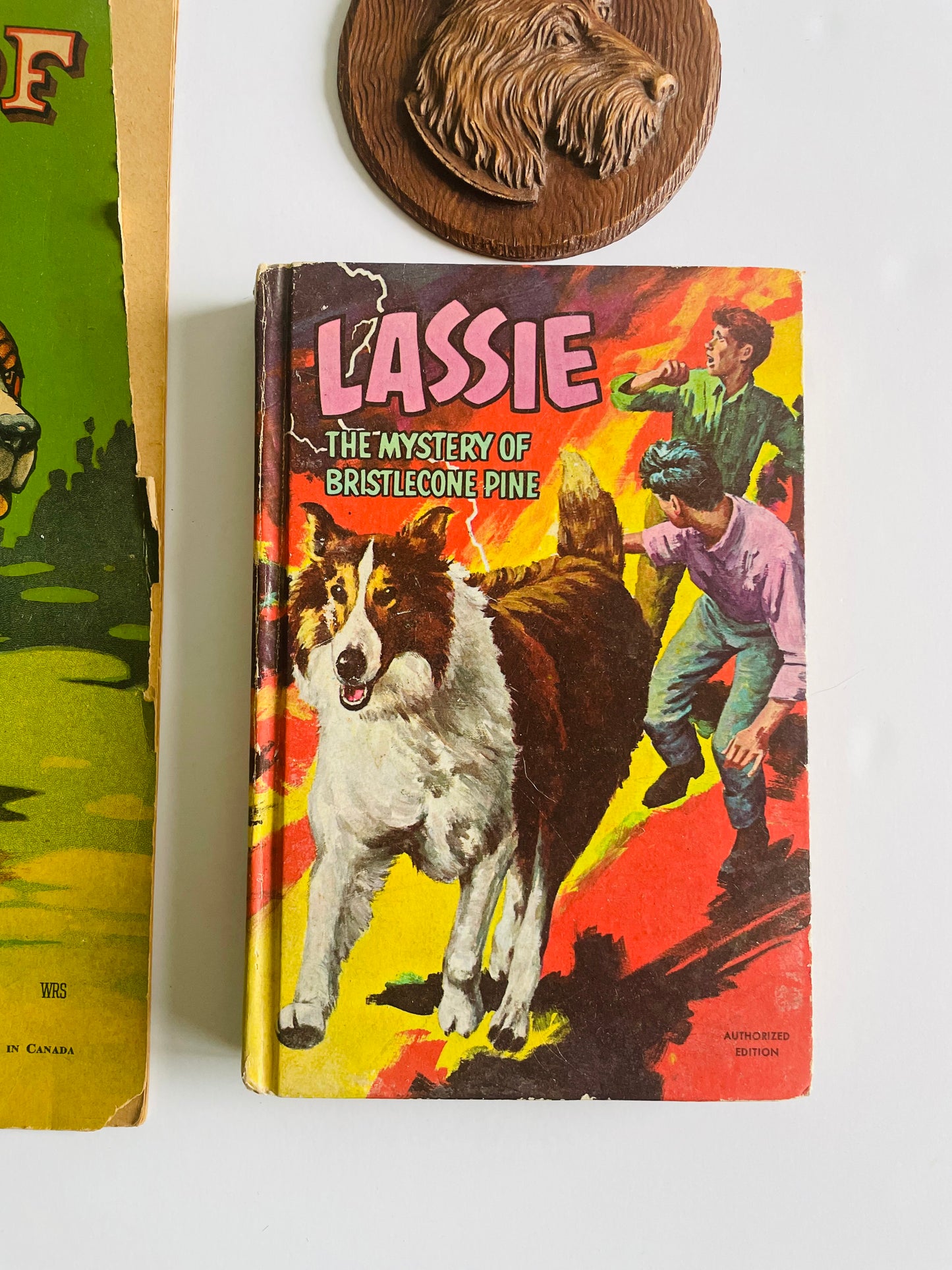 Lassie The Mystery of Bristlecone Pine Hardcover Book (1967)