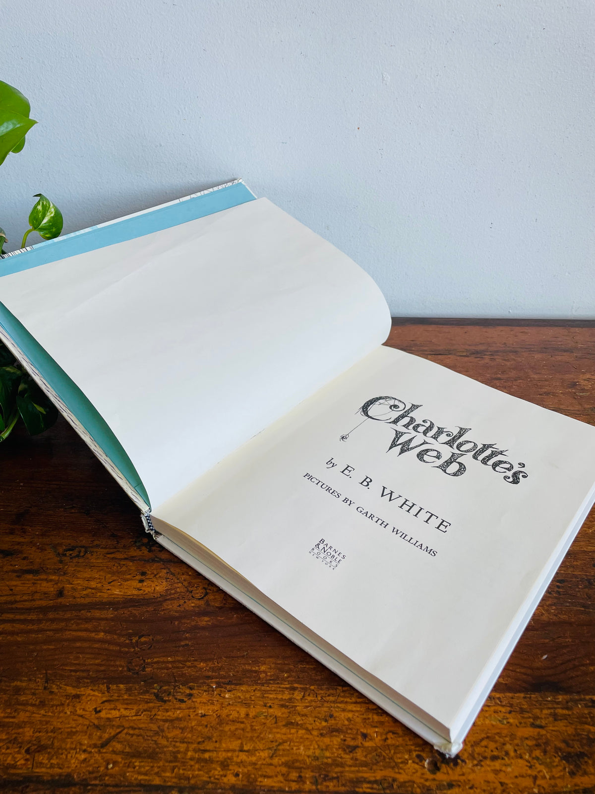 Vintage Charlotte's Web Hardcover Book By E.B. White - Illustrated By Garth Williams - Special Read Along Edition (1980)
