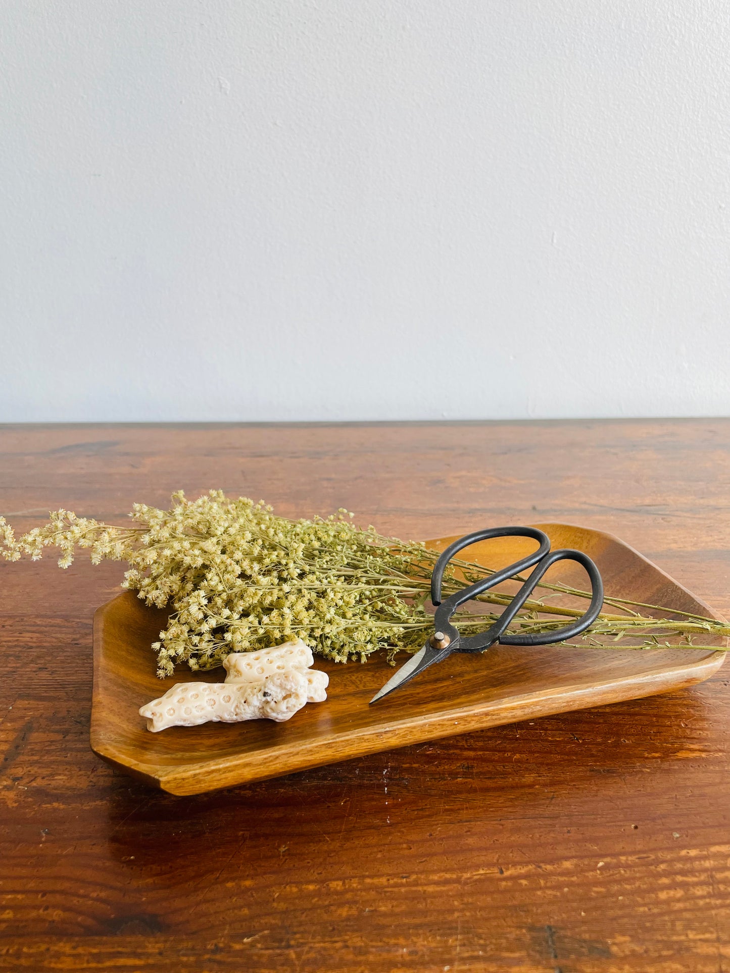 Mini Wooden Trinket Tray Dish - Made in the Philippines - Great for Business Cards, Jewellery, Etc.!