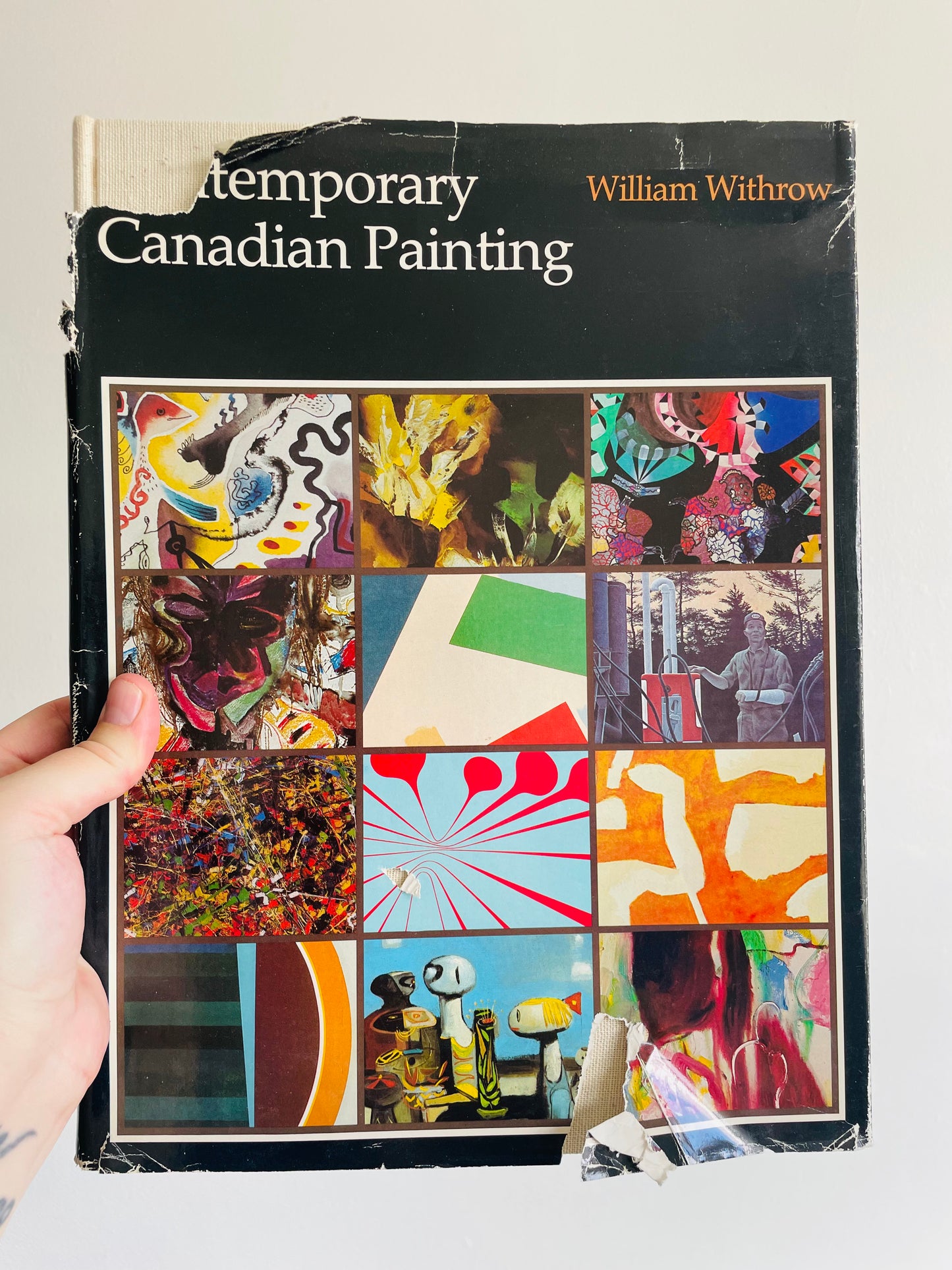 Contemporary Canadian Painting Hardcover Book by William Withrow (1972)