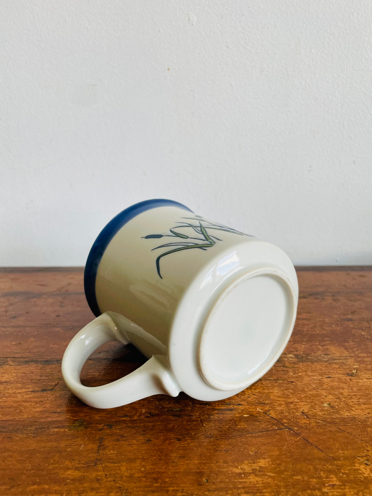 Vintage Loon Bird on Lake Mug