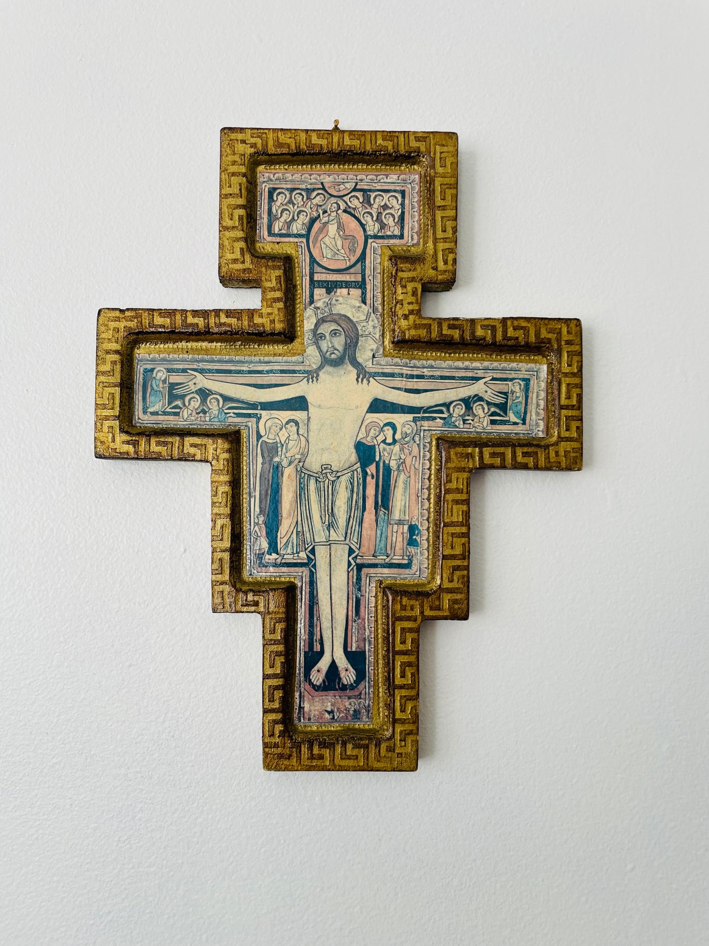 San Damiano Cross - Religious Wall Hanging Crucifix