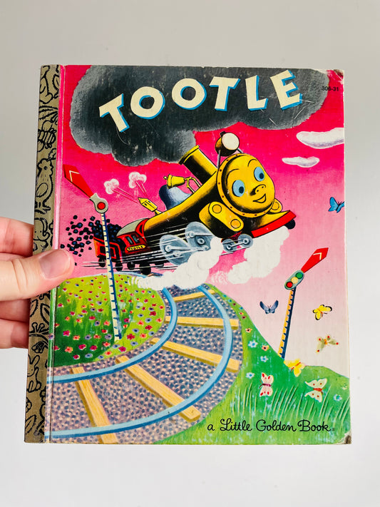 Vintage A Little Golden Book - Tootle - Hardcover (1982)