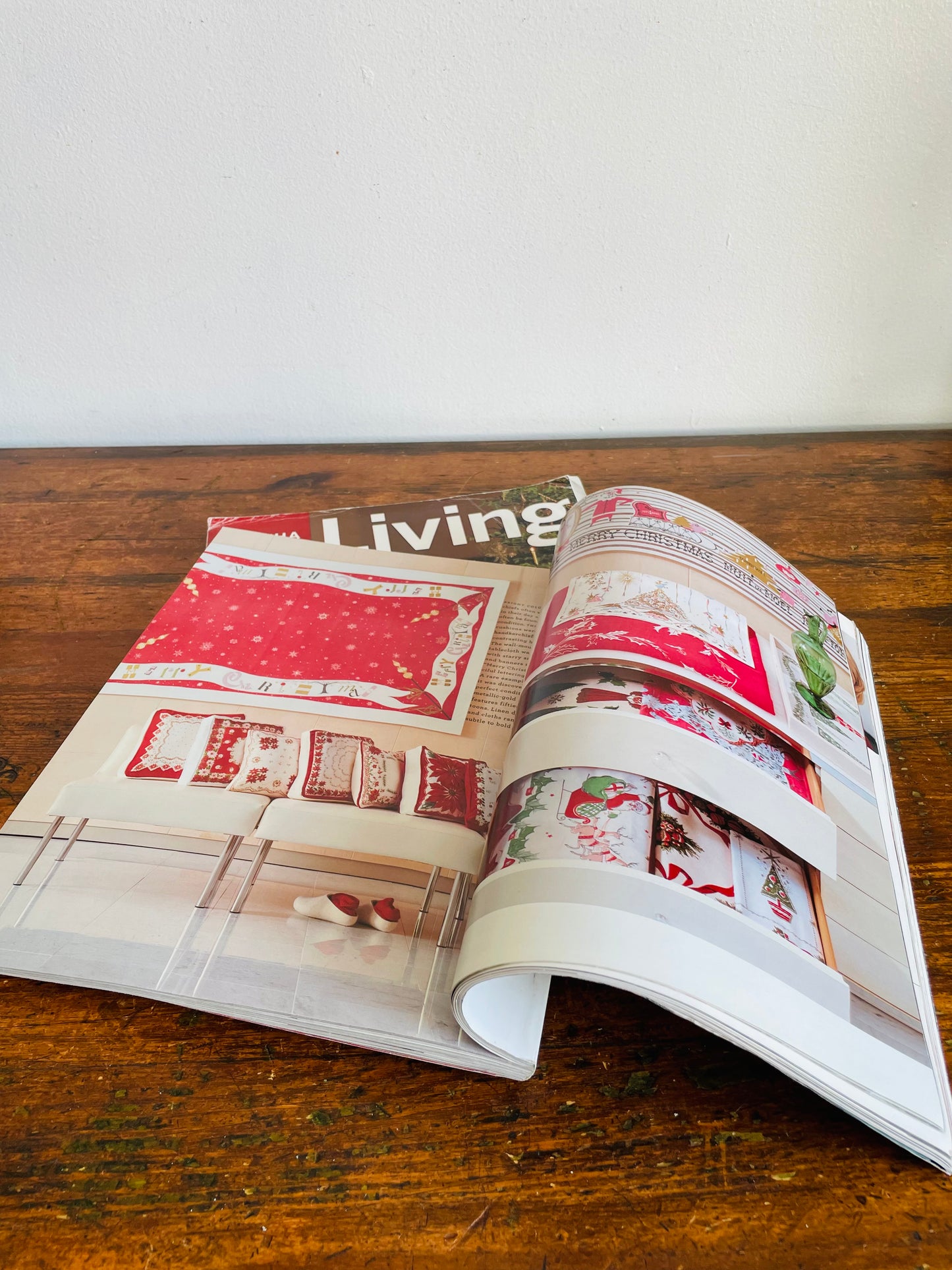 Vintage Collection of Martha Stewart Living Christmas Magazines - December 1998 & 2002  - Set of 2