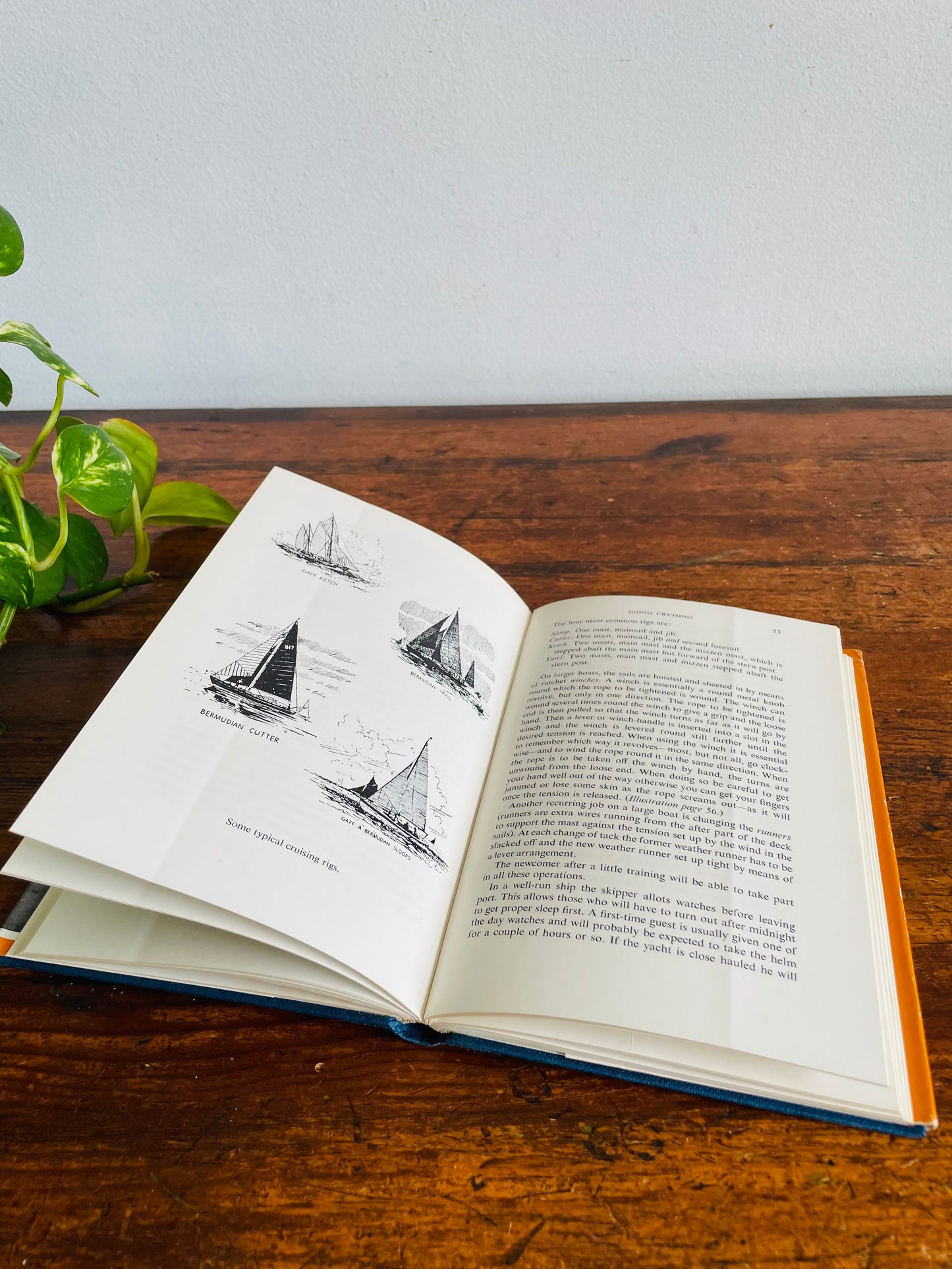 Vintage Beginning in Dinghies Clothbound Hardcover Book by John Fisher (1962)