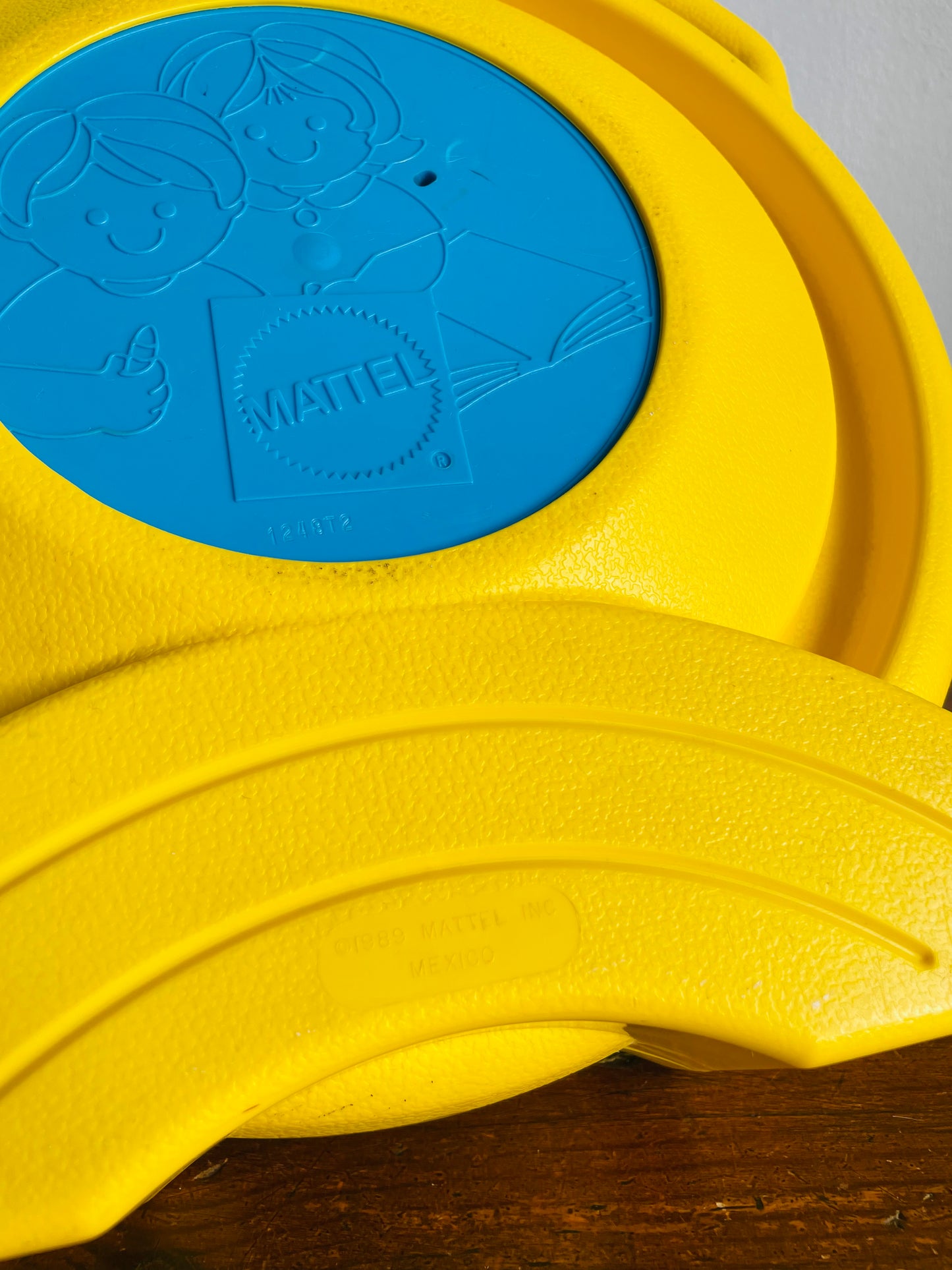 Vintage 1989 Mattel CTW Sesame Street Muppets Elmo's 1 to 10 See 'n Say Toy - Tested/Works!