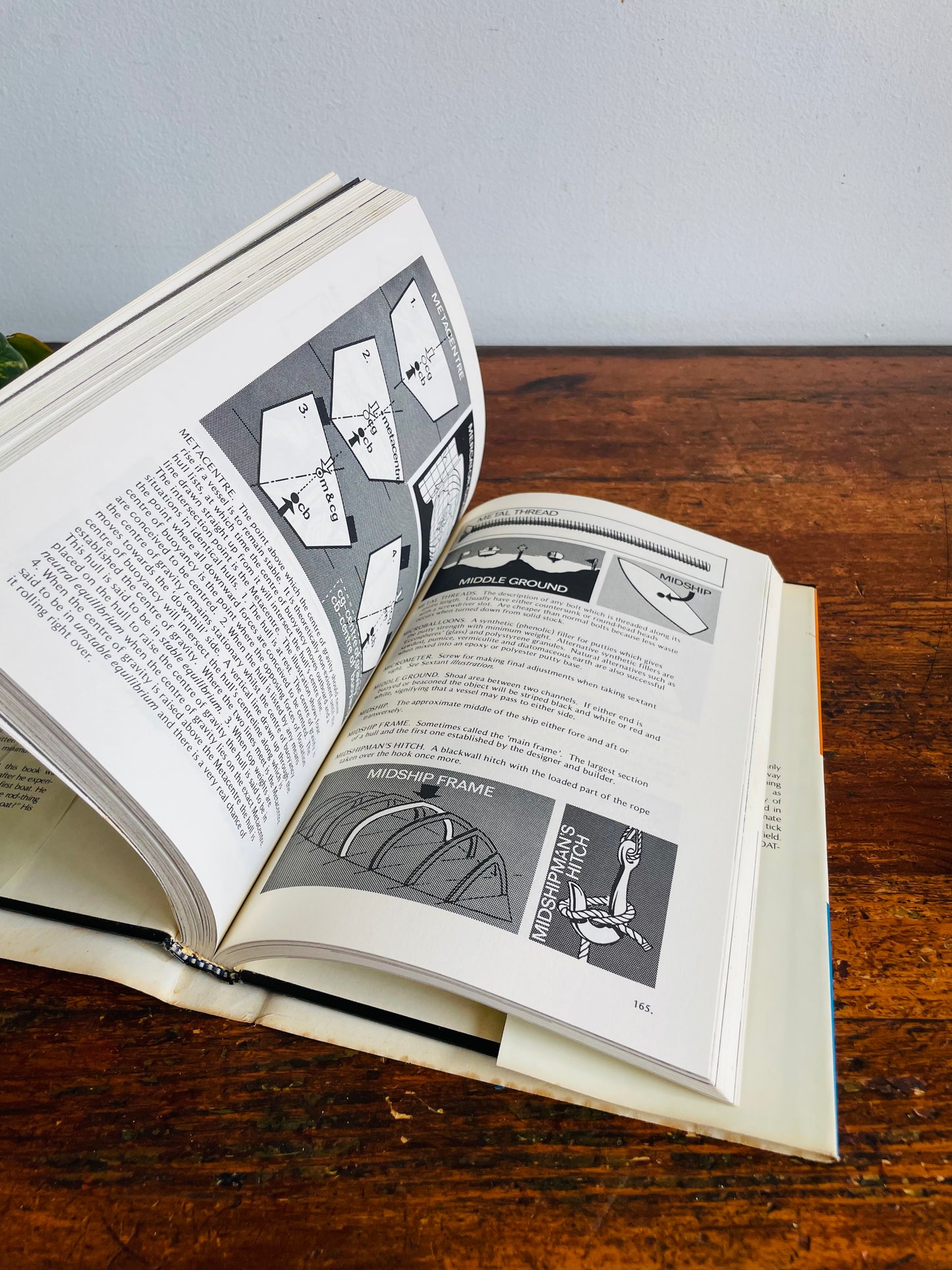 Vintage The Illustrated Encyclopedia of Boating Hardcover Book by Alan Lucas (1977)