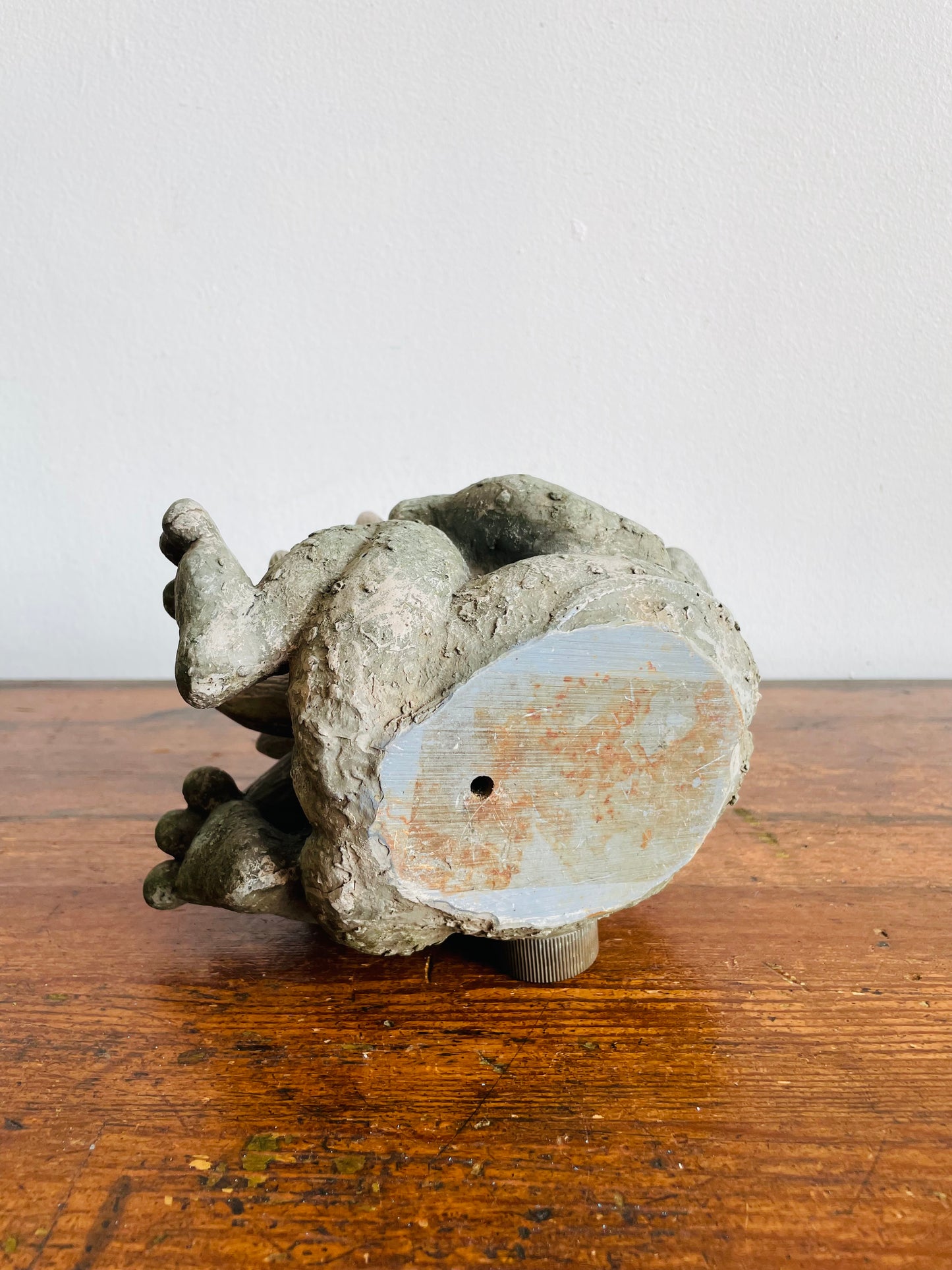 Adorable Frog with Flower Sprinkler or Fountain Water Feature - Easily Attaches to a Garden Hose!