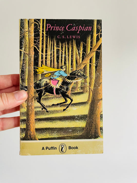 Prince Caspian Paperback Puffin Book by C. S. Lewis Illustrated by Pauline Baynes (1978)