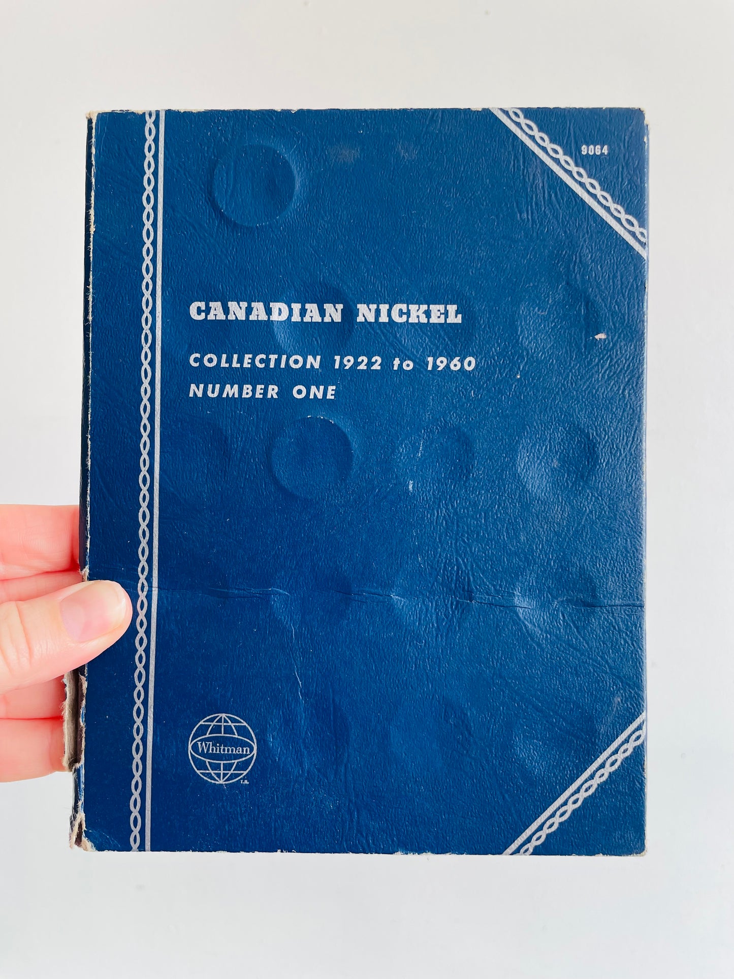 1967 Whitman Hobby Division Canadian Nickel Coin Collection in Booklet Number One - 1922 to 1960 - Not Complete (13 Coins)